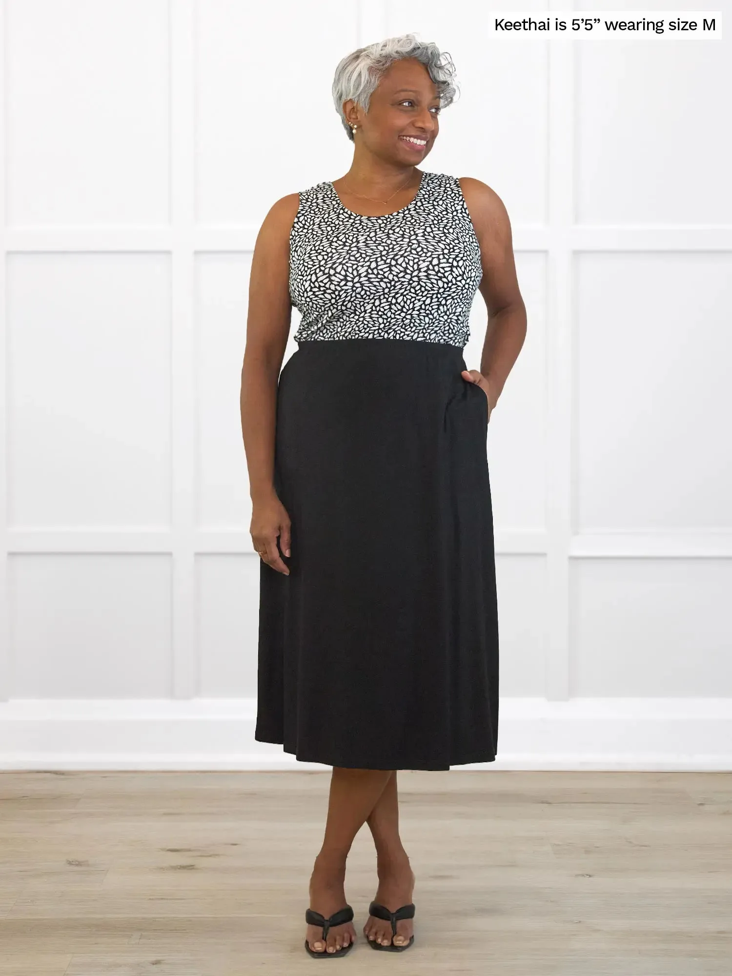 Alondra pocket midi skirt - FINAL SALE sold by Miik product image thumbnail 2