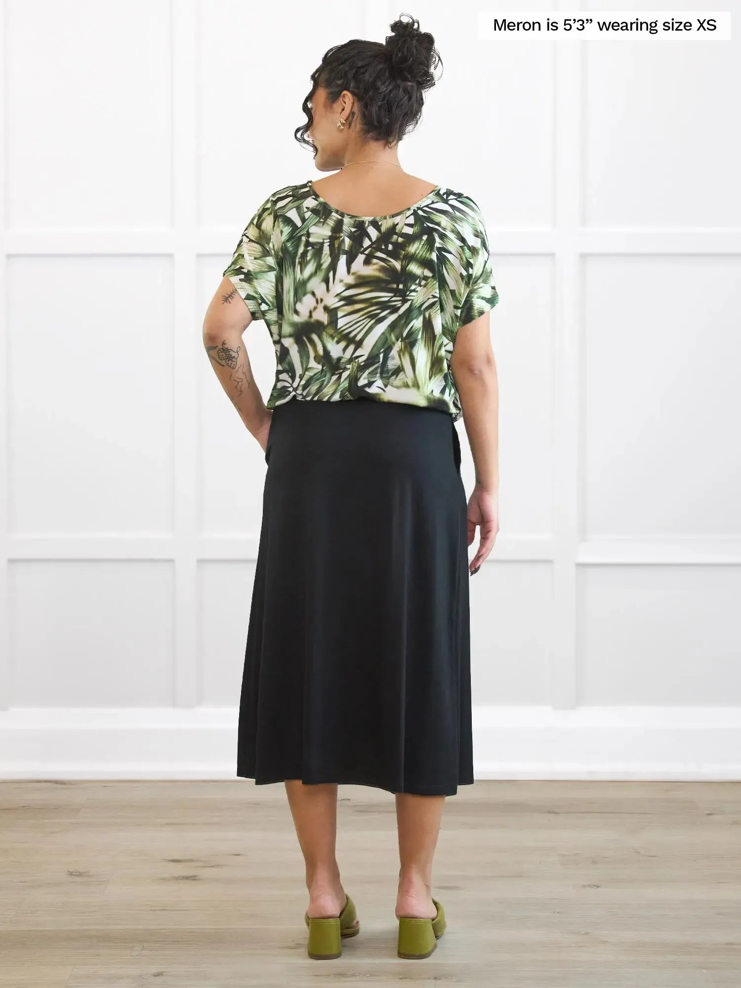 Alondra pocket midi skirt - FINAL SALE sold by Miik product image thumbnail 4