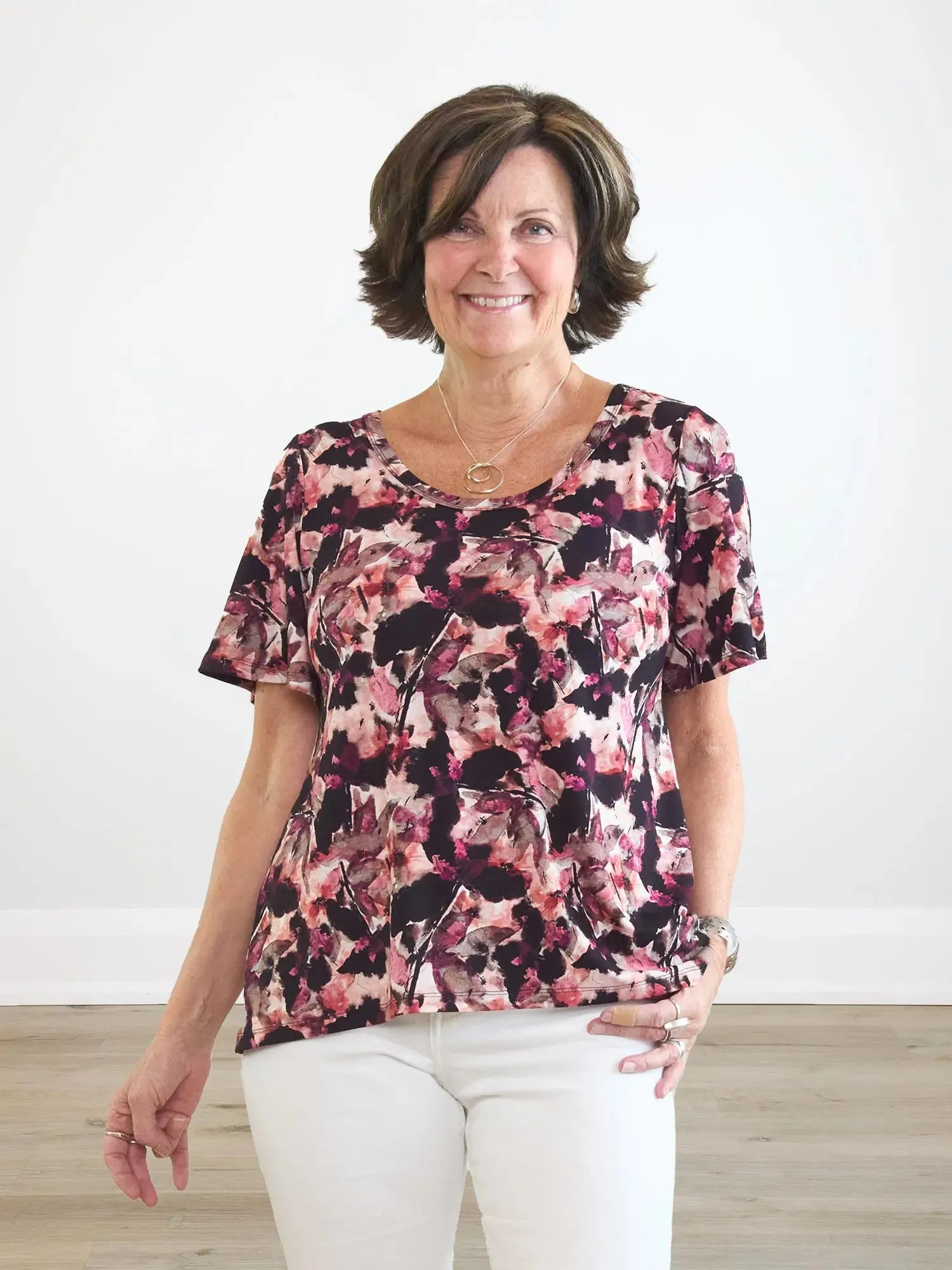 Brielle flutter sleeve top - FINAL SALE sold by Miik