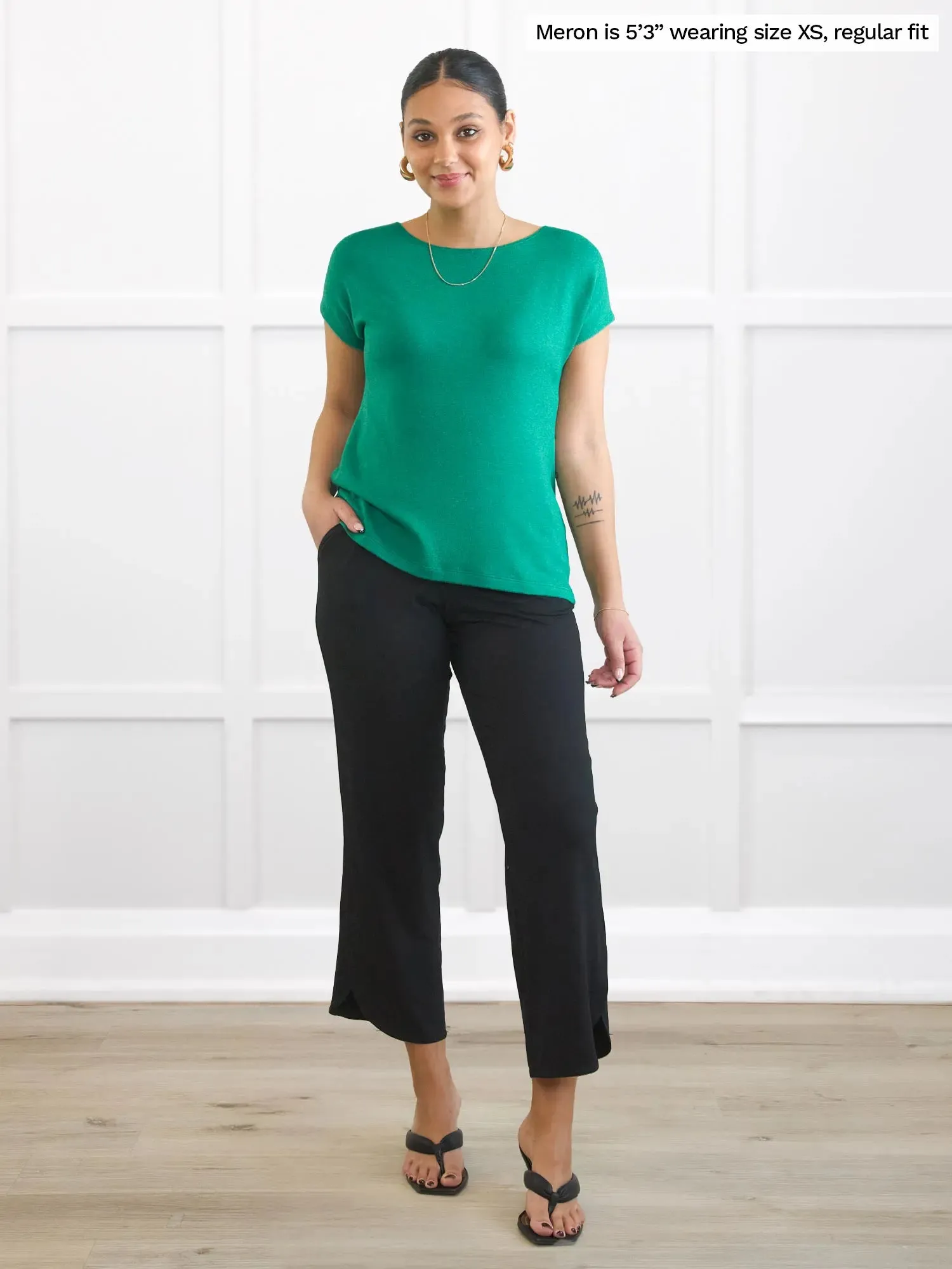 Akira tulip hem capri pant - FINAL SALE sold by Miik product image thumbnail 4