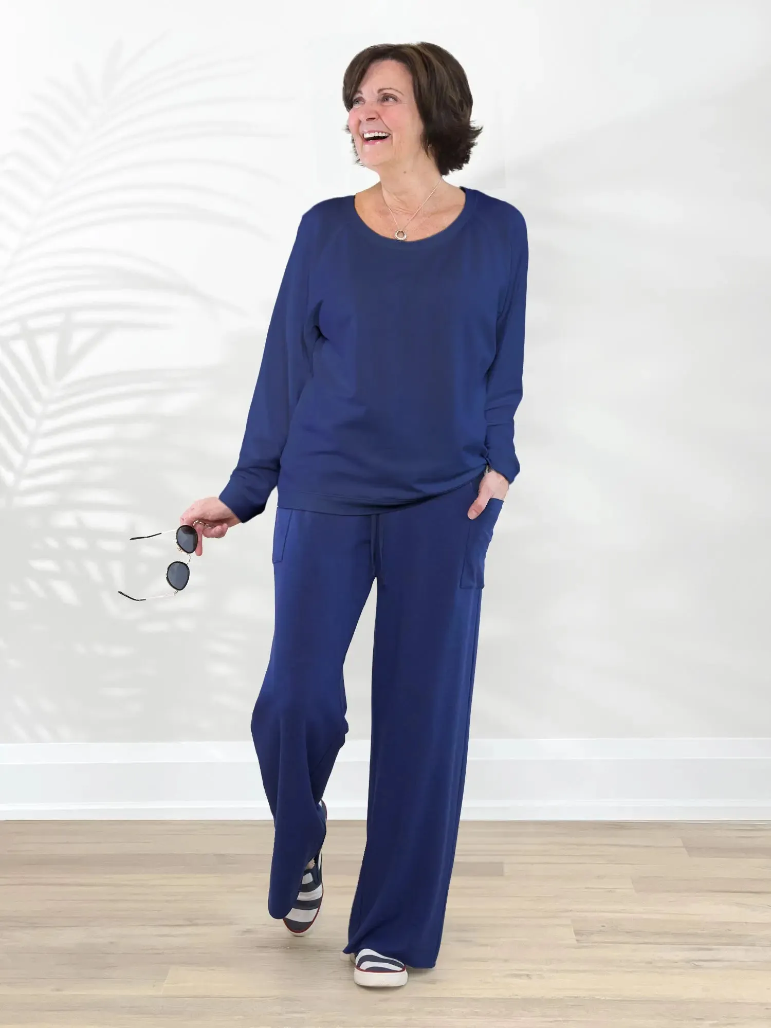 Aurelia lightweight french terry sweatshirt sold by Miik