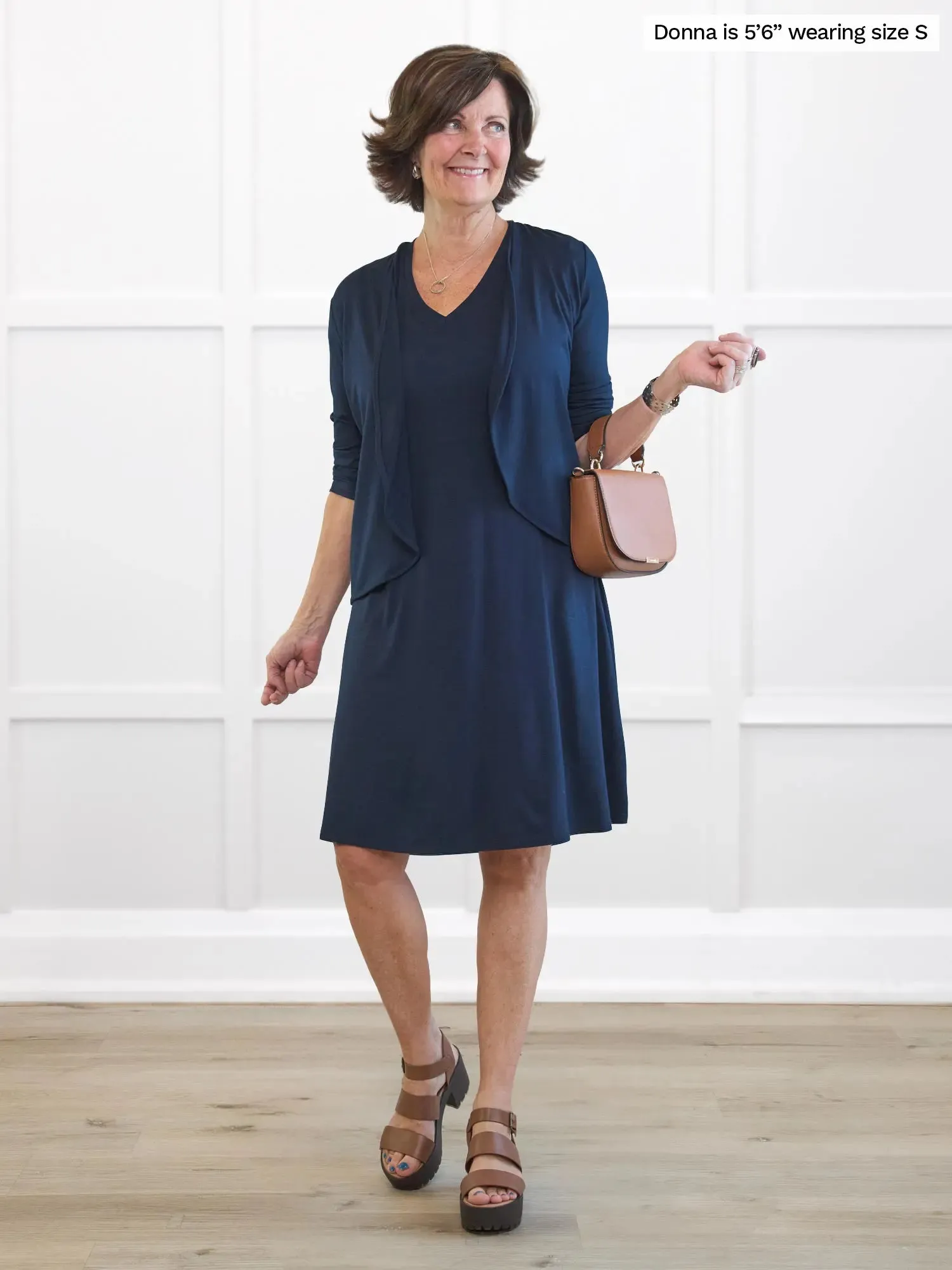Silas t-shirt dress with pockets - FINAL SALE sold by Miik product image thumbnail 5