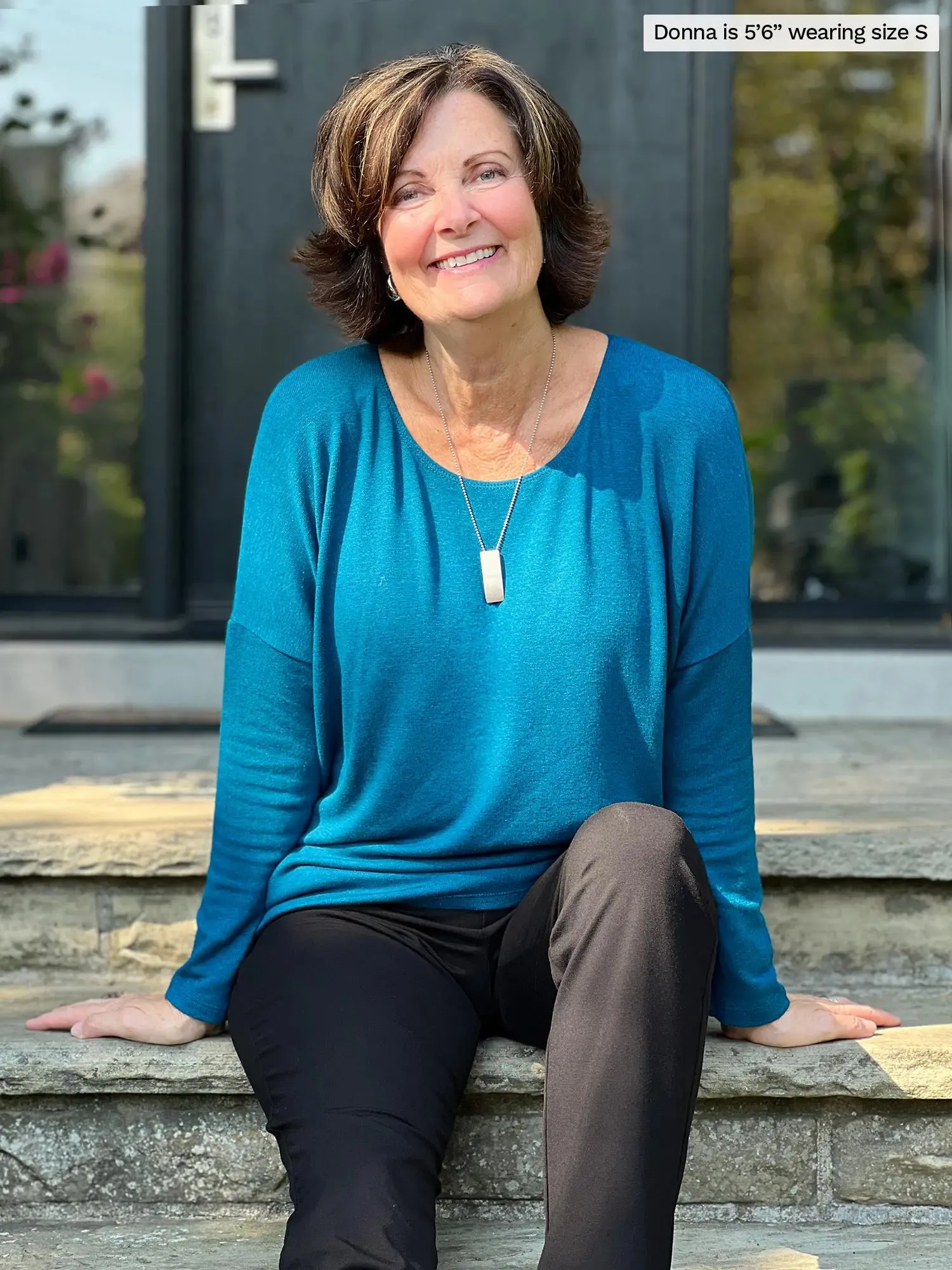 Rosalie long sleeve dolman sweater sold by Miik product image thumbnail 5