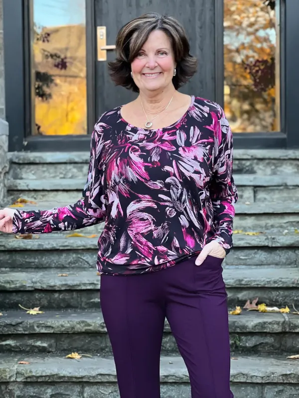 Ramona reversible neckline dolman top - FINAL SALE sold by Miik