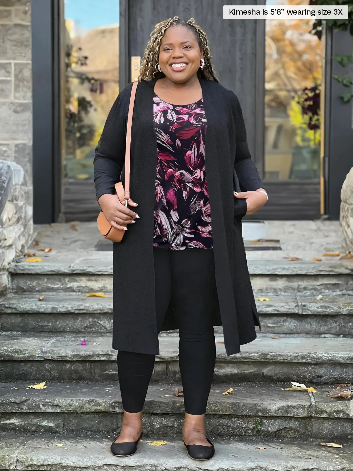 Larissa duster cardigan with pockets sold by Miik product image thumbnail 5