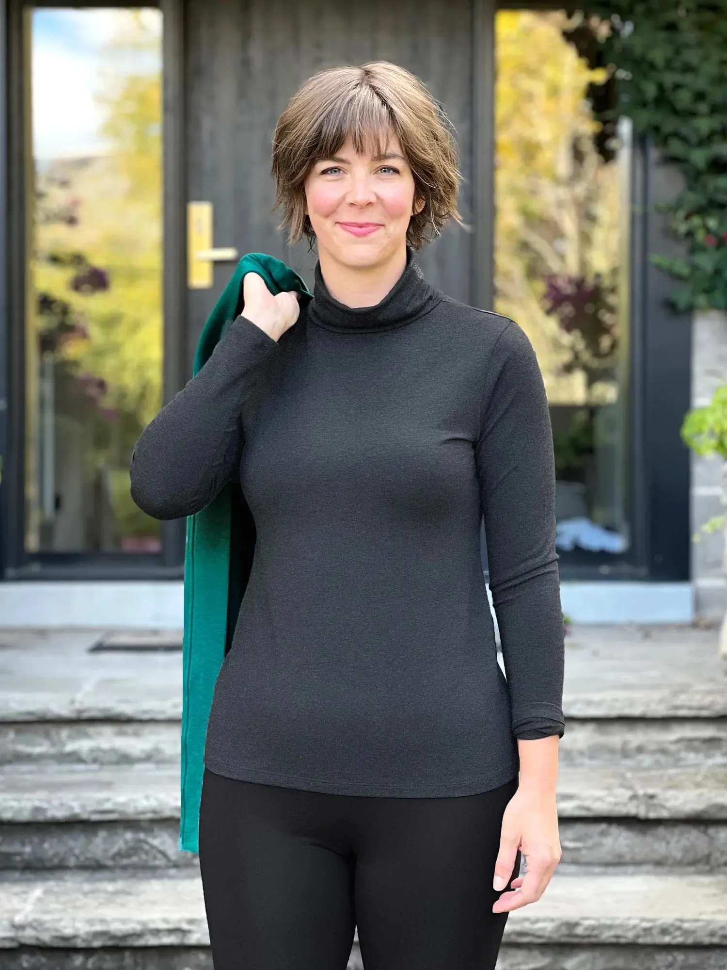 Kerry turtleneck top - FINAL SALE sold by Miik