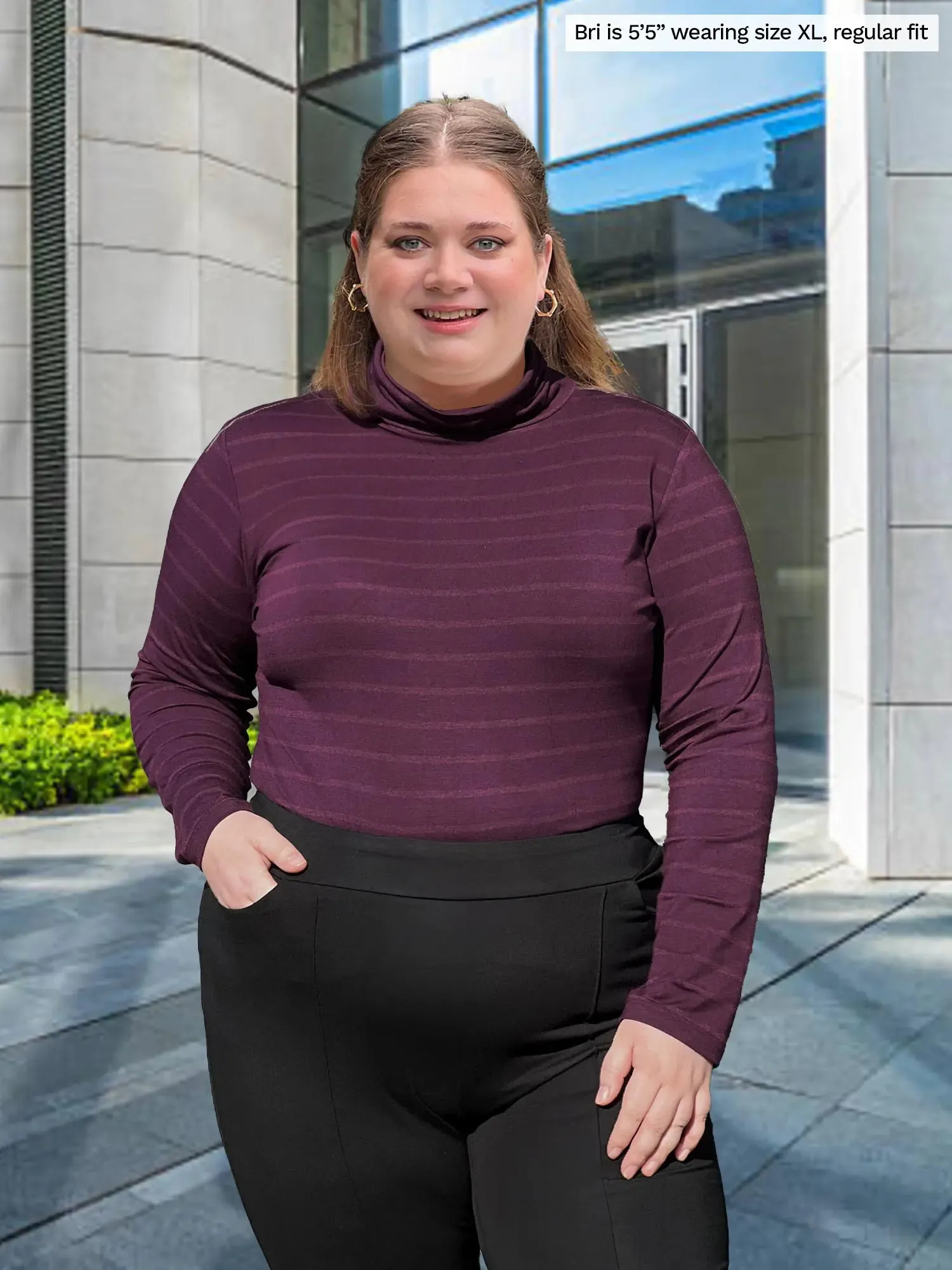 Kerry turtleneck top - FINAL SALE sold by Miik product image thumbnail 3