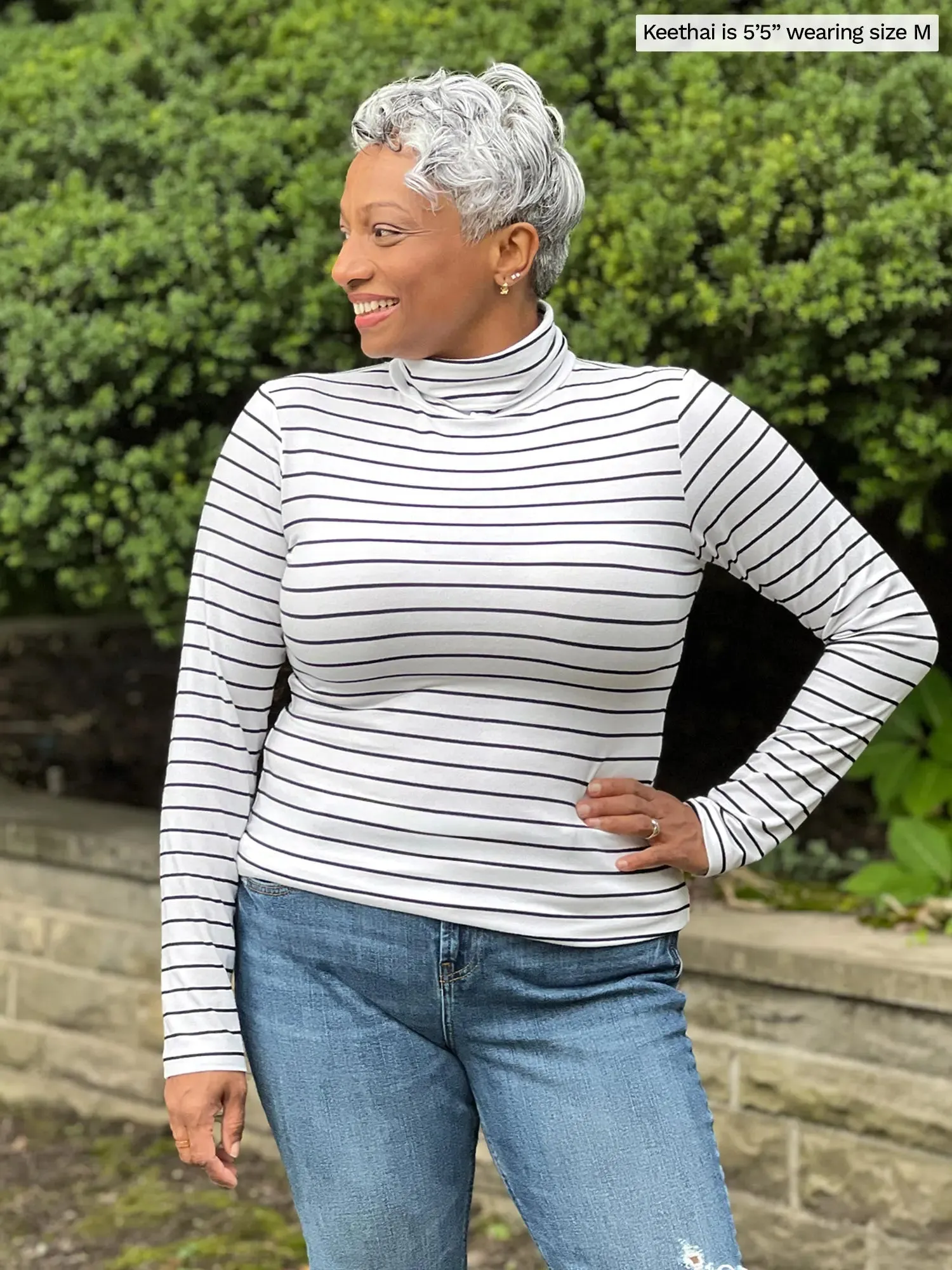 Kerry turtleneck top - FINAL SALE sold by Miik product image thumbnail 5