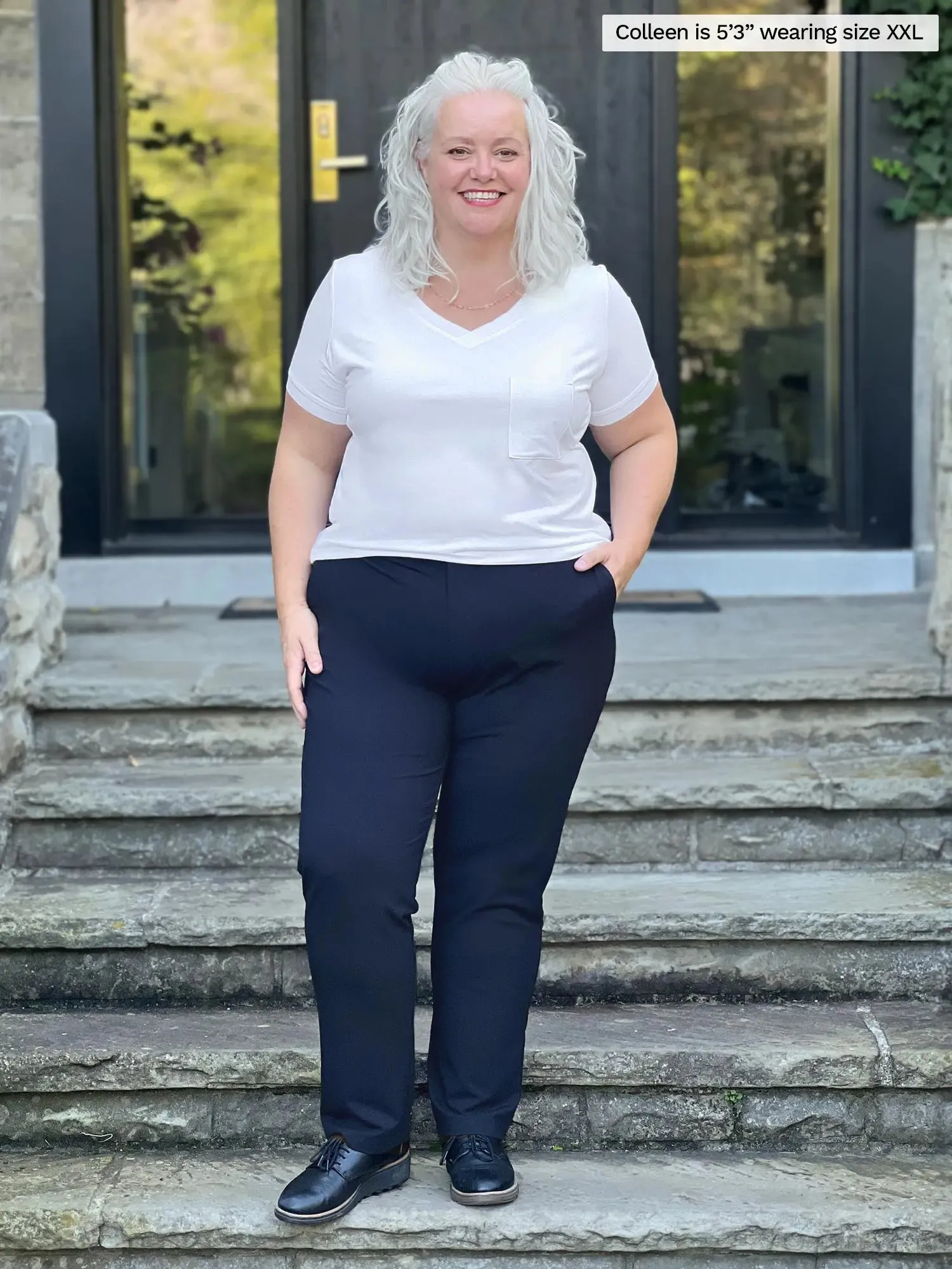 Lex v-neck pocket tee sold by Miik product image thumbnail 3