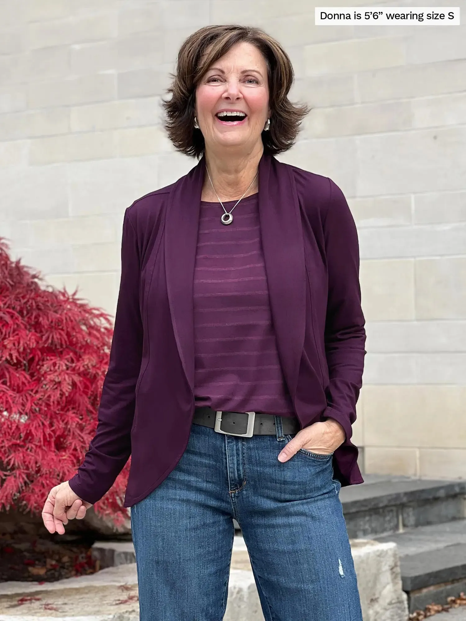 Mahala boatneck 3/4 sleeve top - FINAL SALE sold by Miik product image thumbnail 4