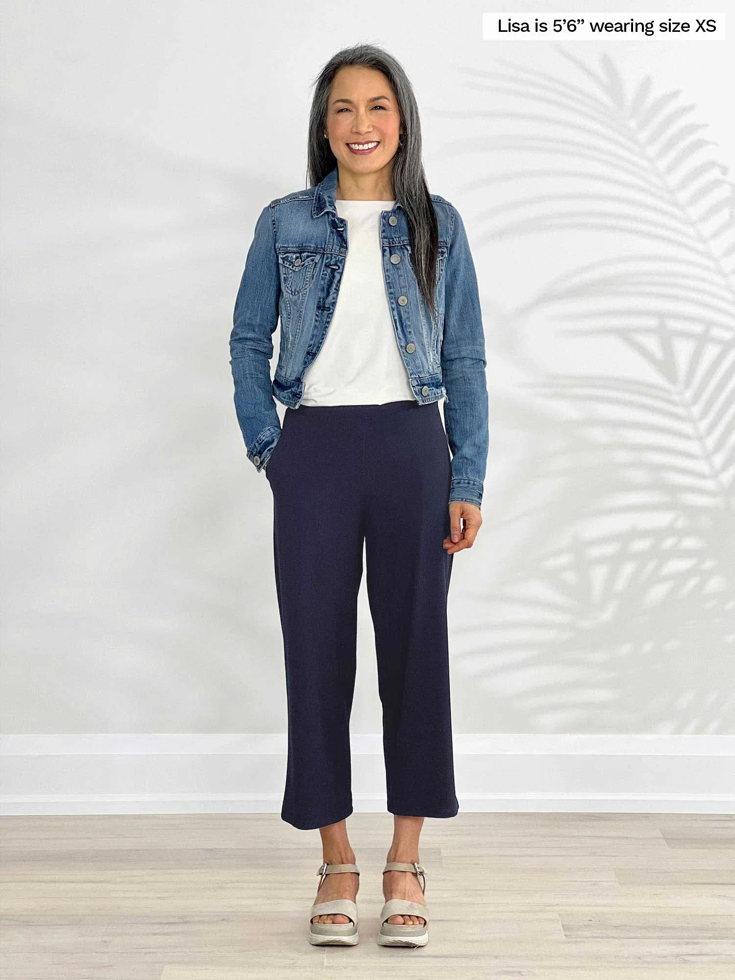 Cassandra pull-on pocket capri pant - FINAL SALE sold by Miik product image thumbnail 4