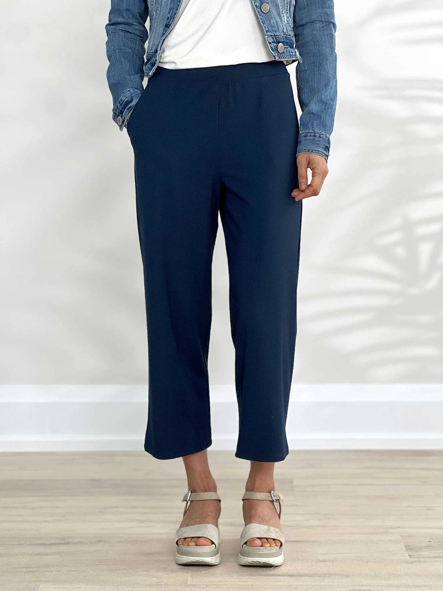 Cassandra pull-on pocket capri pant - FINAL SALE sold by Miik