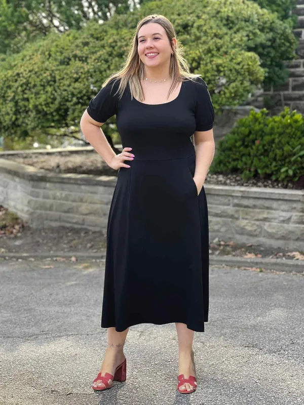 Anika puff sleeve midi dress - FINAL SALE sold by Miik