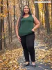Alanis relaxed tank top sold by Miik