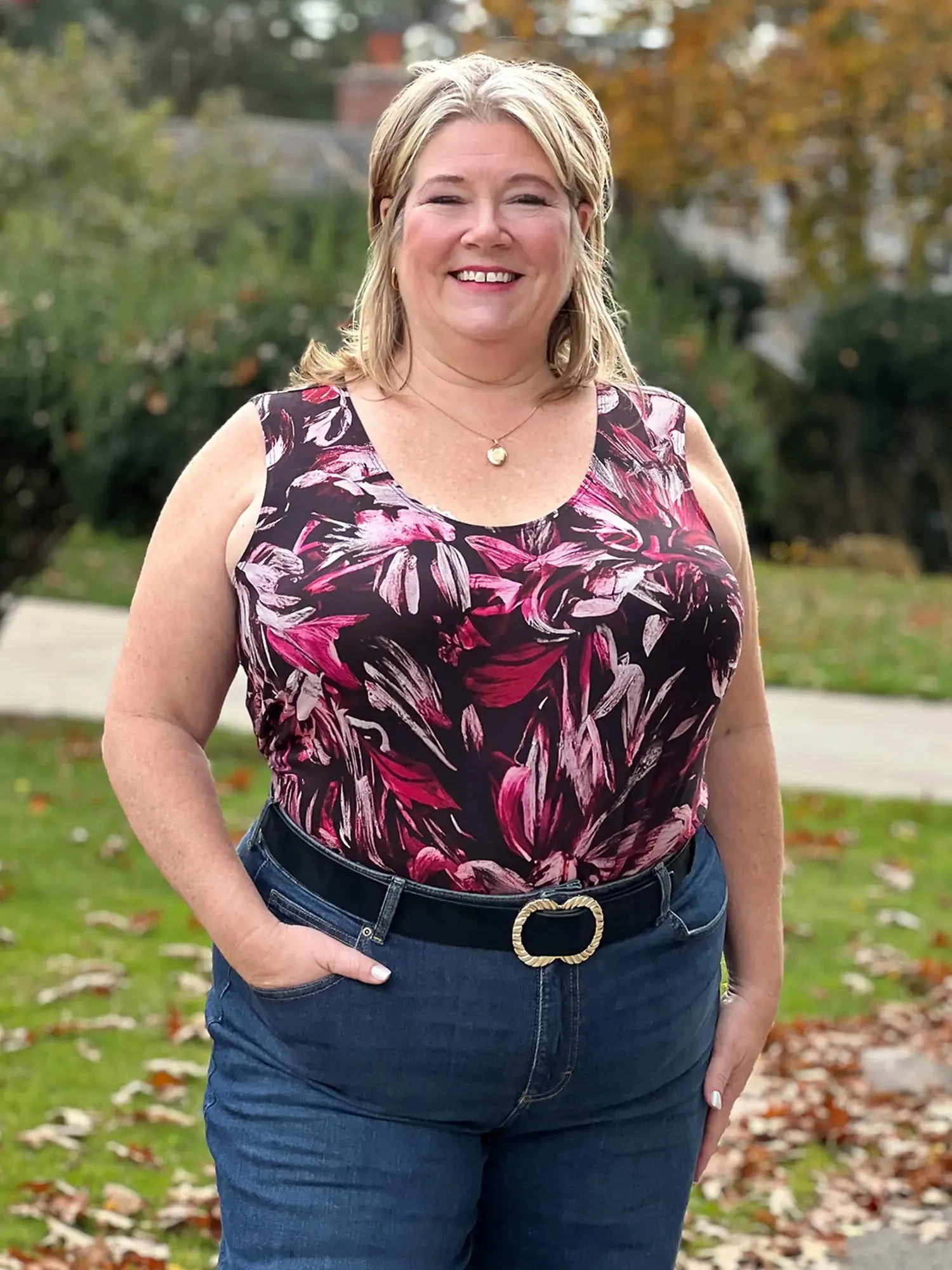 Alanis relaxed tank top sold by Miik