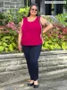 Alanis relaxed tank top sold by Miik