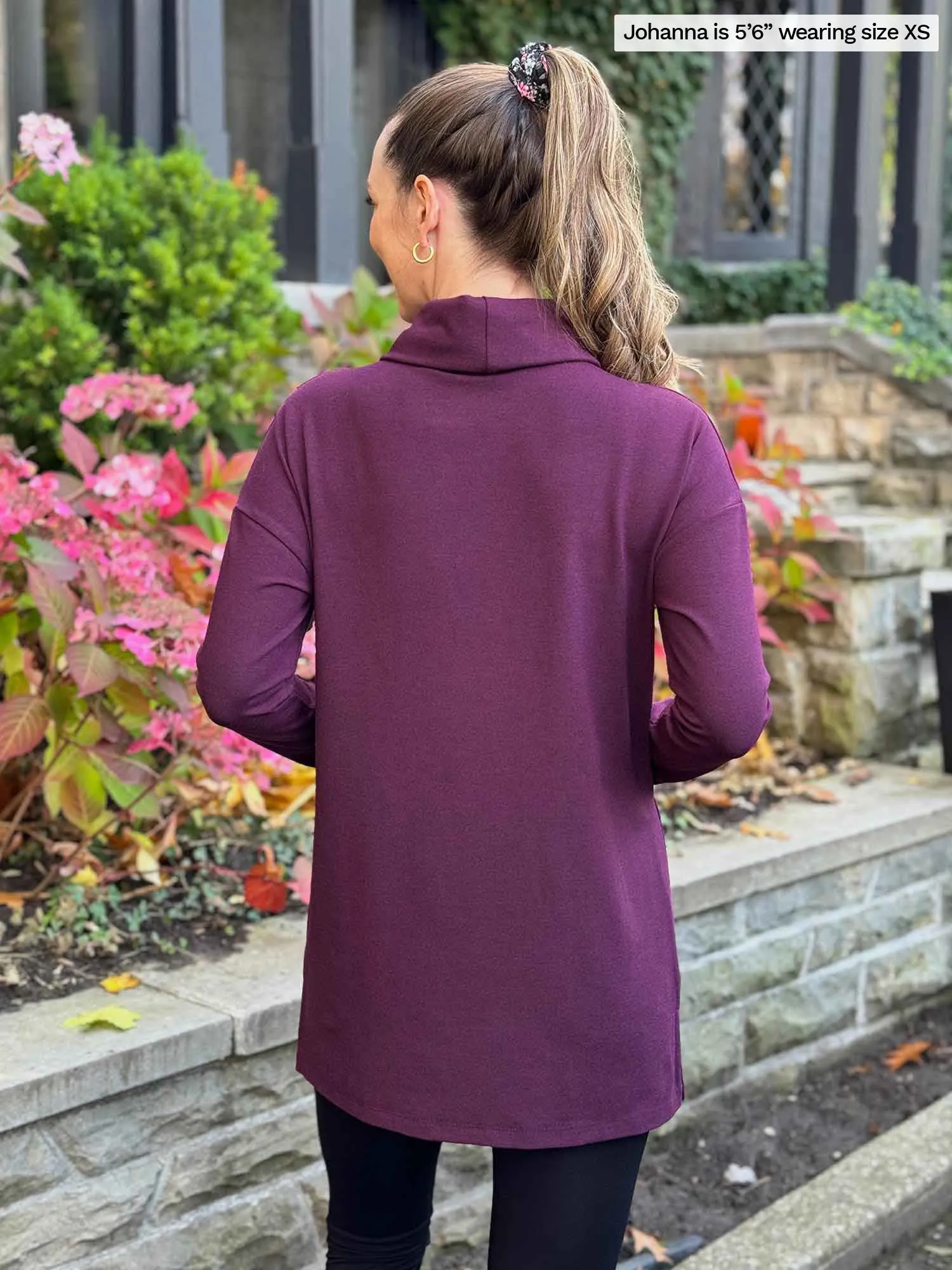 Ashanti cowl neck pocket tunic - FINAL SALE sold by Miik product image thumbnail 3
