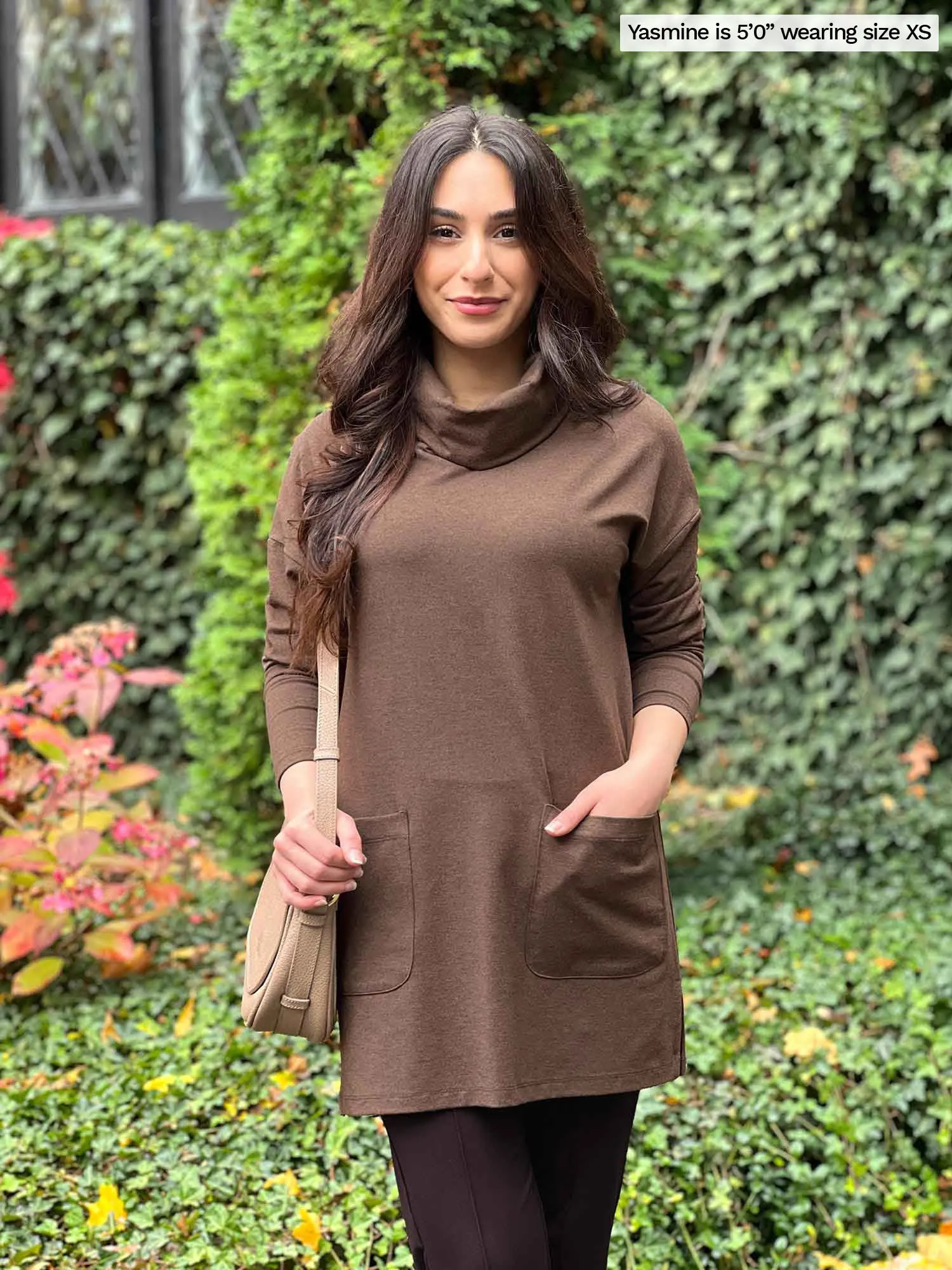 Ashanti cowl neck pocket tunic - FINAL SALE sold by Miik product image thumbnail 2