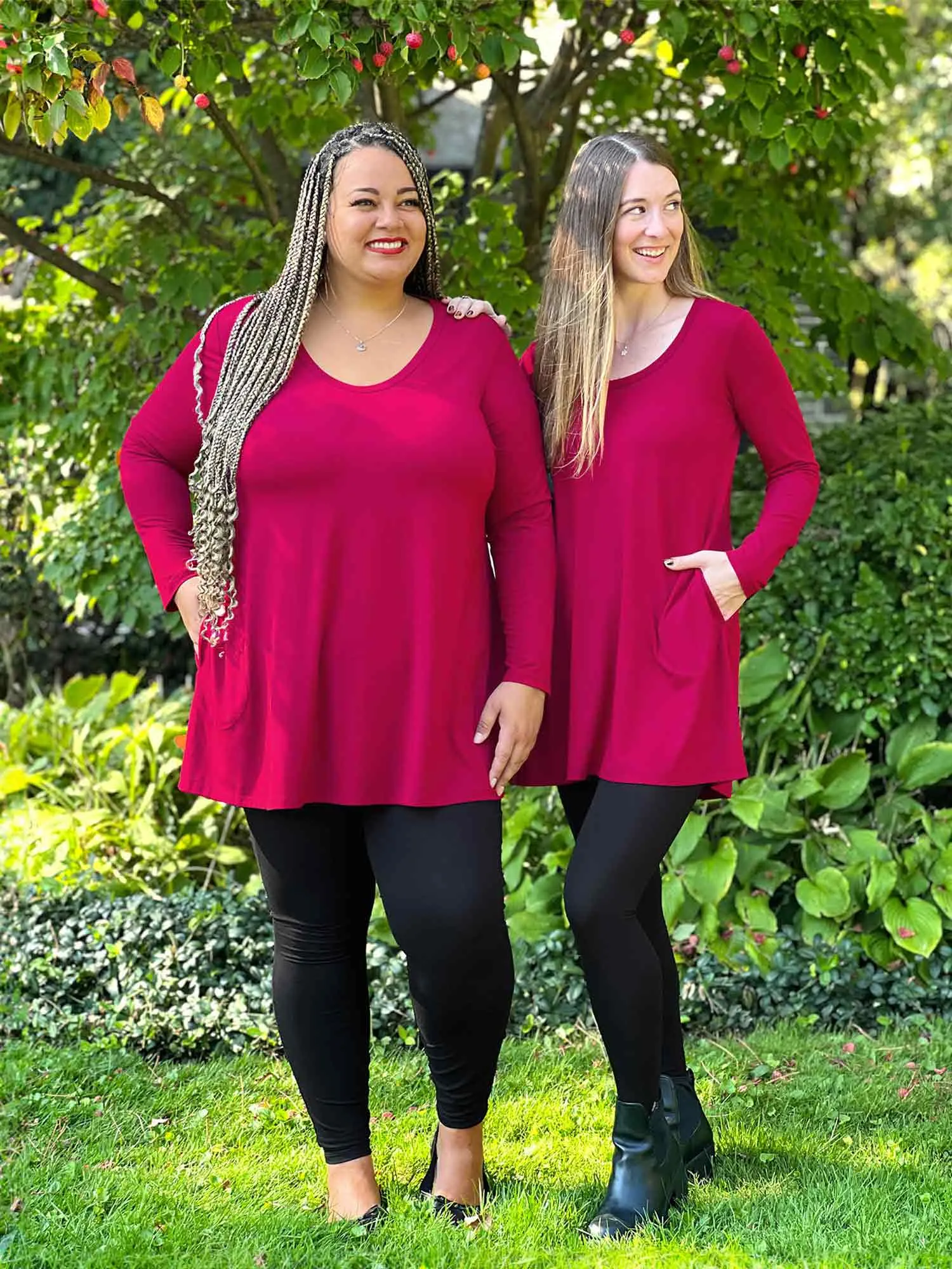 Zuri long sleeve pocket tunic - FINAL SALE sold by Miik product image thumbnail 4