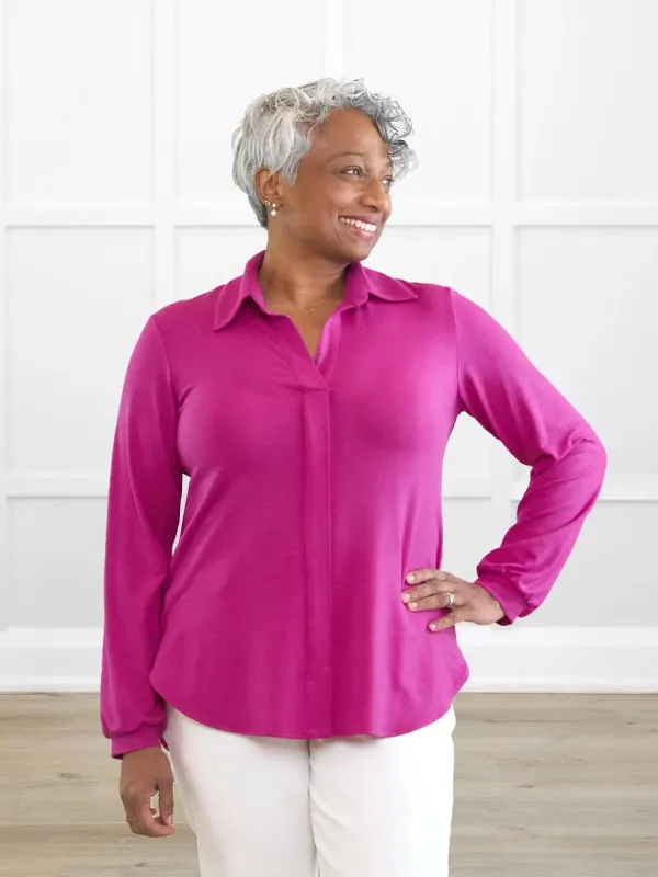 Lucia collared shirt sold by Miik