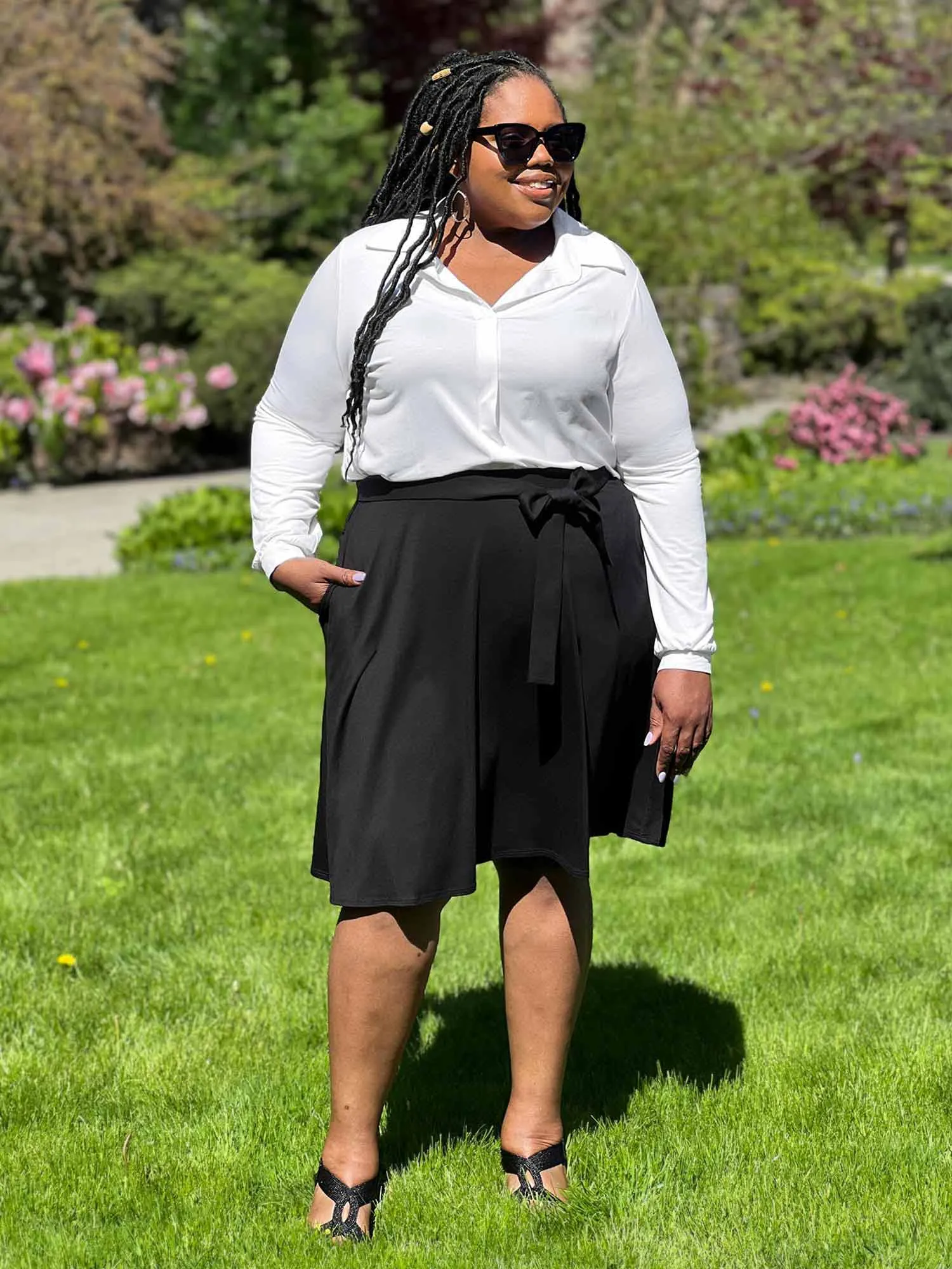 Blair bamboo tie waist belt sold by Miik
