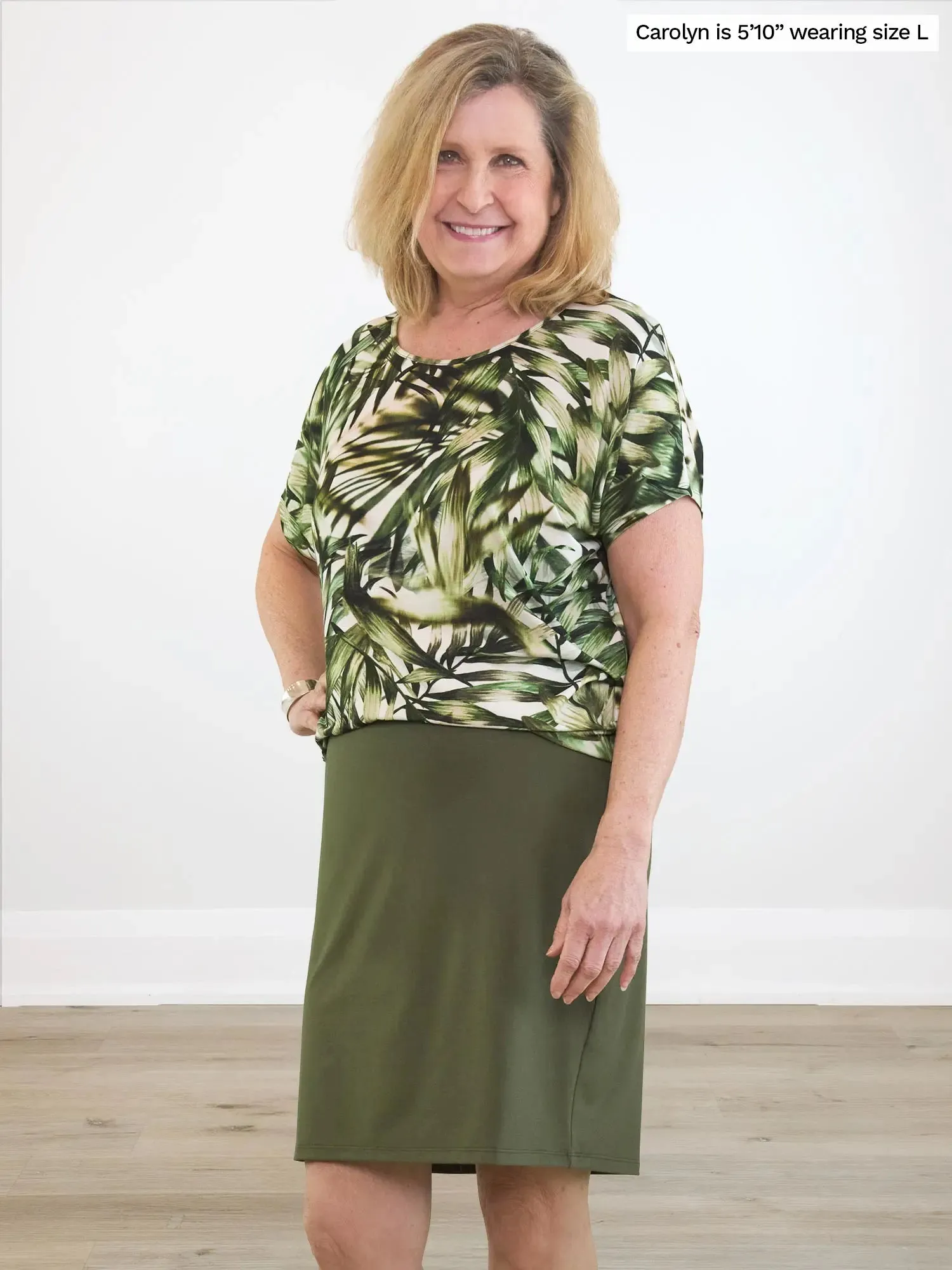 Adisa reversible neckline slouchy dolman top - FINAL SALE sold by Miik product image thumbnail 4