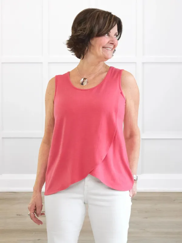 Yuki reversible neckline tulip top - 30% OFF FABRIC IRREGULARITIES sold by Miik