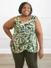 Romy scoop neck tulip top sold by Miik