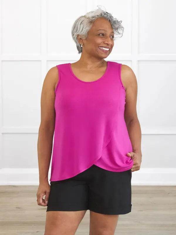 Yuki reversible neckline tulip top - FINAL SALE sold by Miik