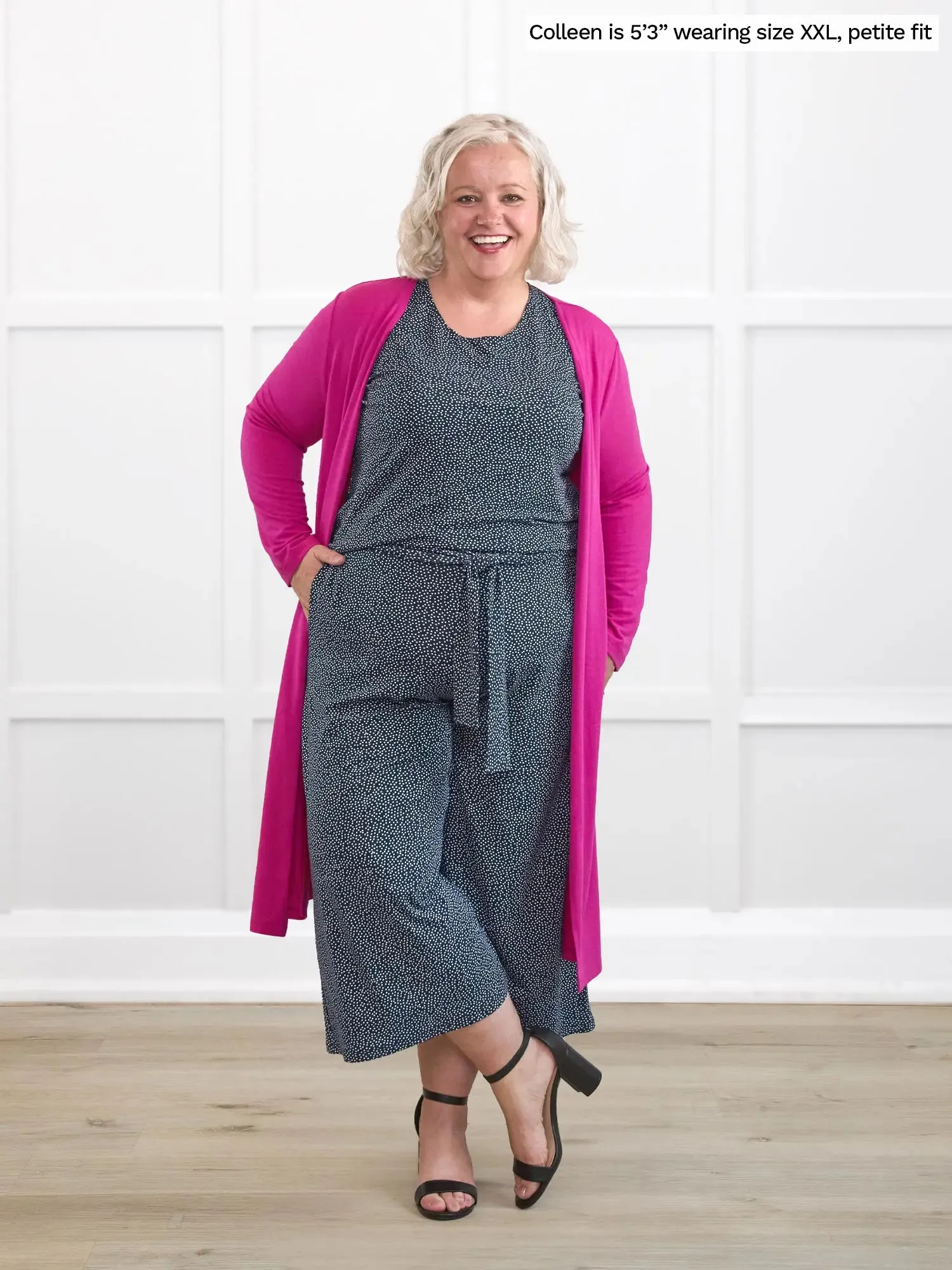 Kavita open-back capri jumpsuit sold by Miik product image thumbnail 5