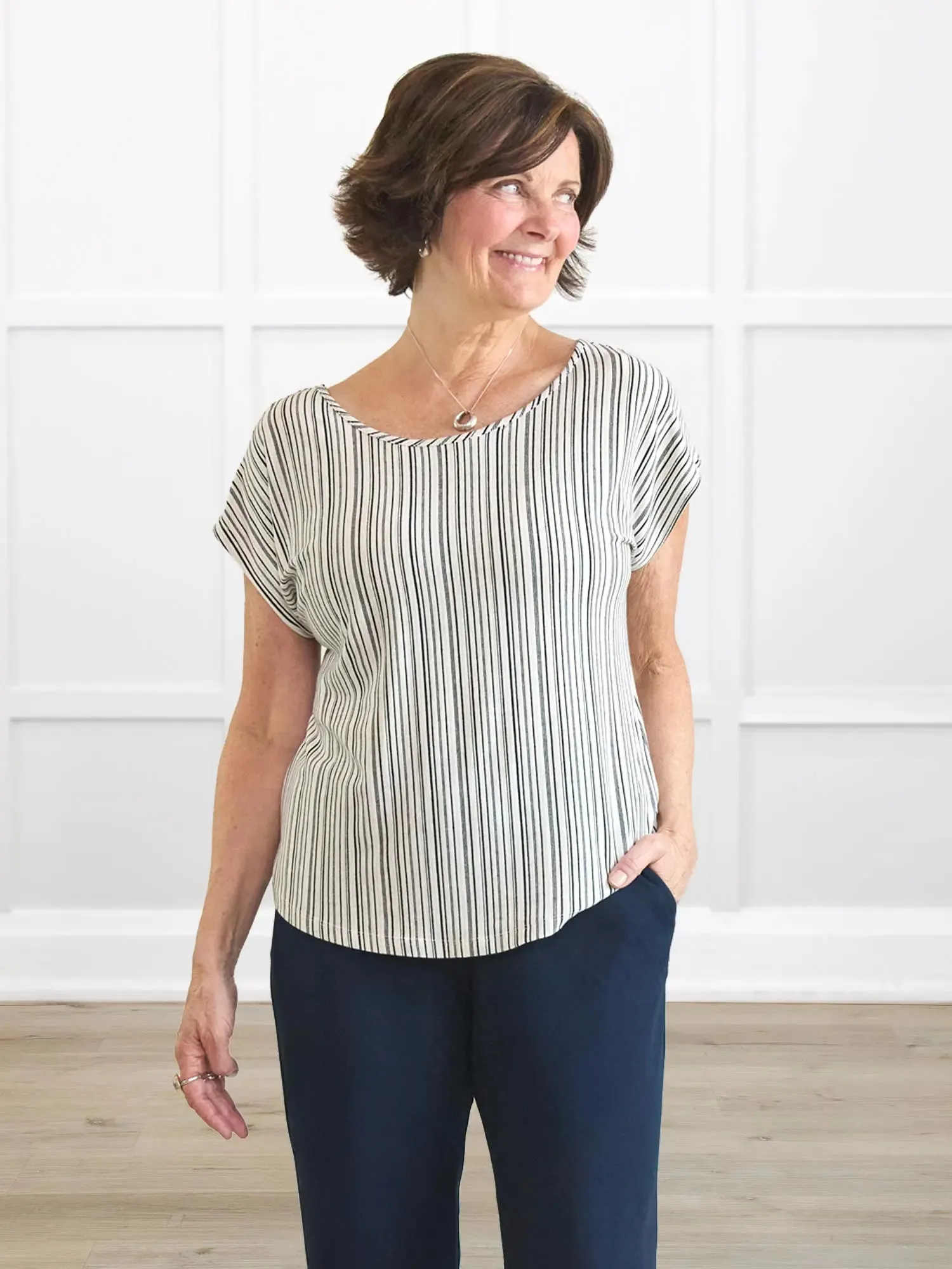 Darcy scoop neck dolman top - FINAL SALE sold by Miik