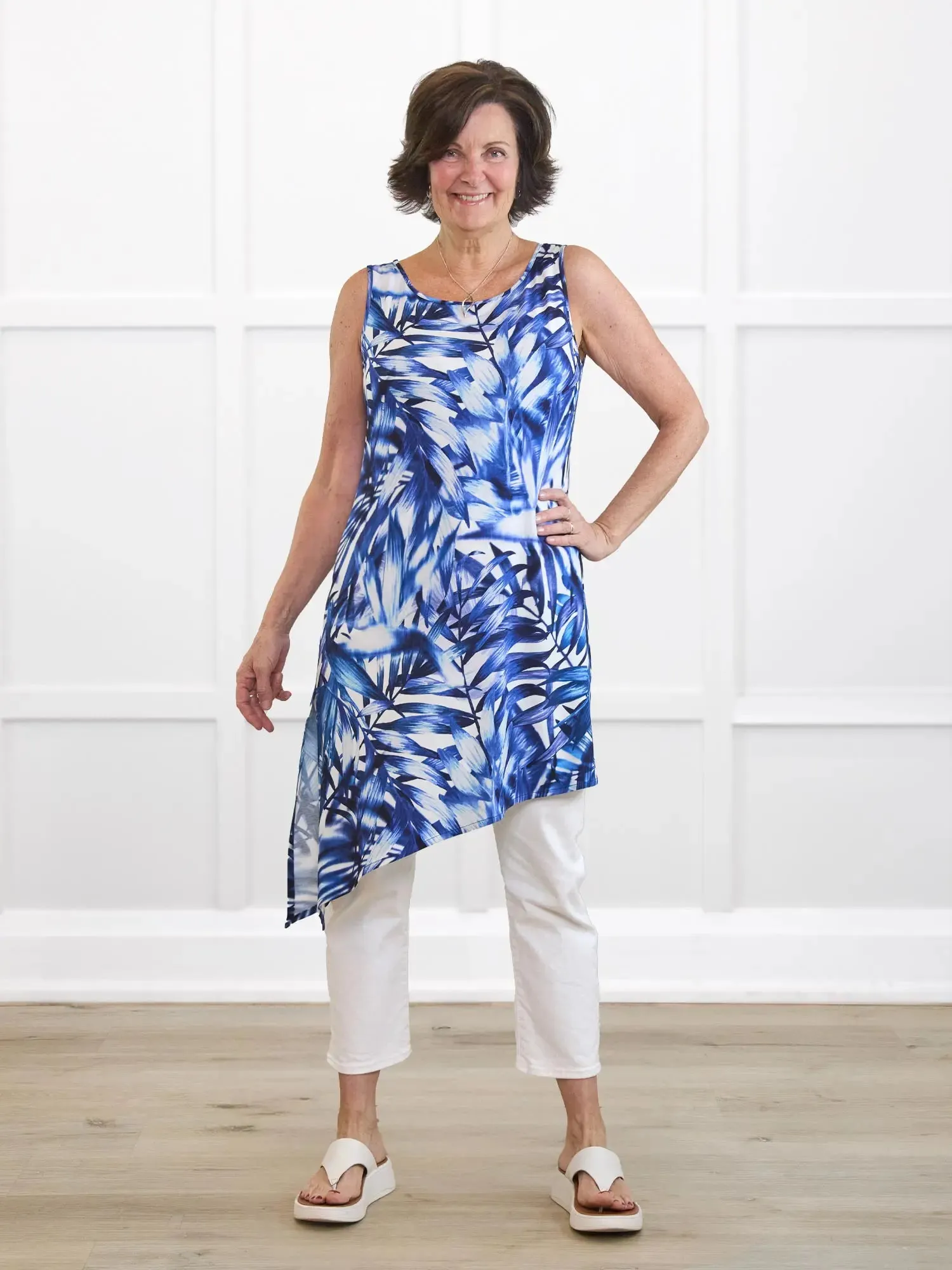 Val reversible neckline asymmetrical tunic - FINAL SALE sold by Miik product image thumbnail 2