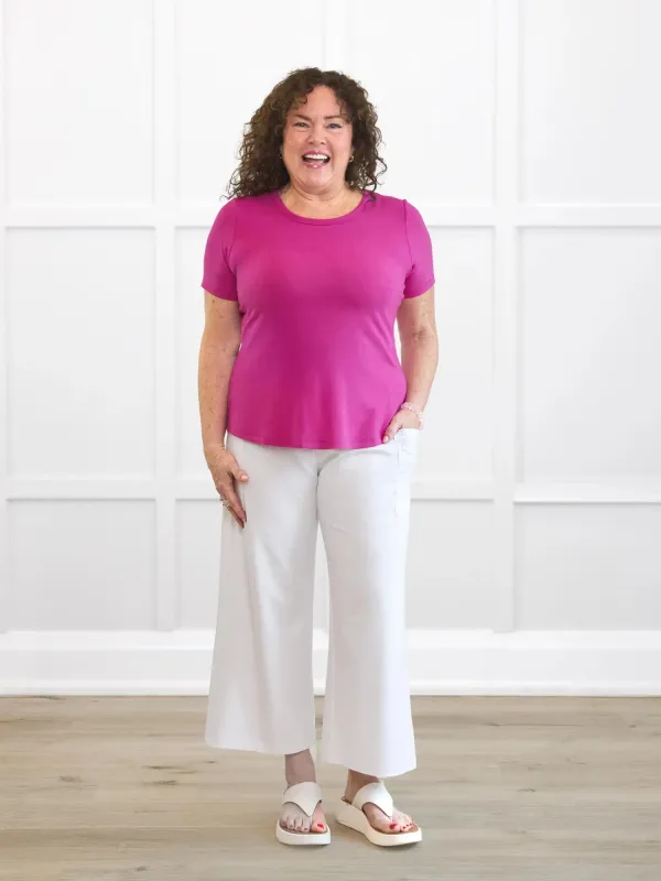 [50% OFF] Merritt wide leg lounge capri pant [SLIGHTLY FLAWED] FINAL SALE sold by Miik