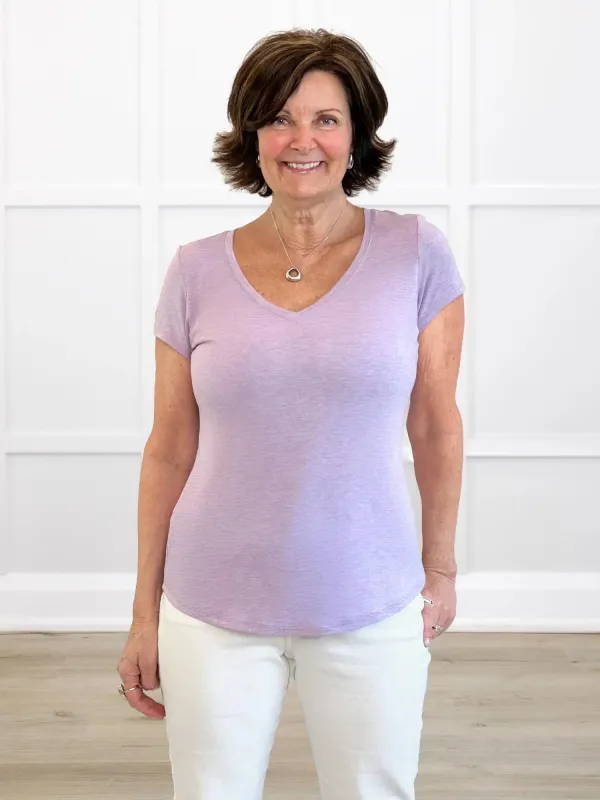 [50% OFF] Sutton v-neck classic tee [SLIGHTLY FLAWED] FINAL SALE sold by Miik