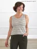 [70% OFF] Shandra reversible neckline tank top [FLAWED] FINAL SALE sold by Miik