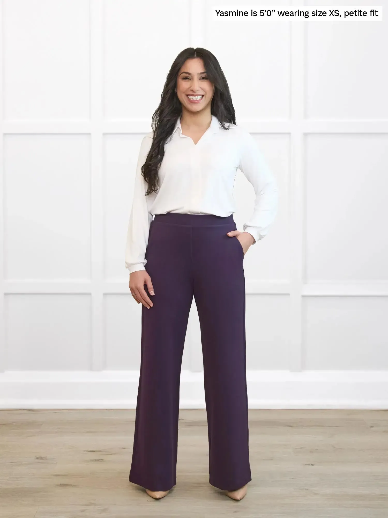 Kamaria wide leg ponte pant - FINAL SALE sold by Miik product image thumbnail 2