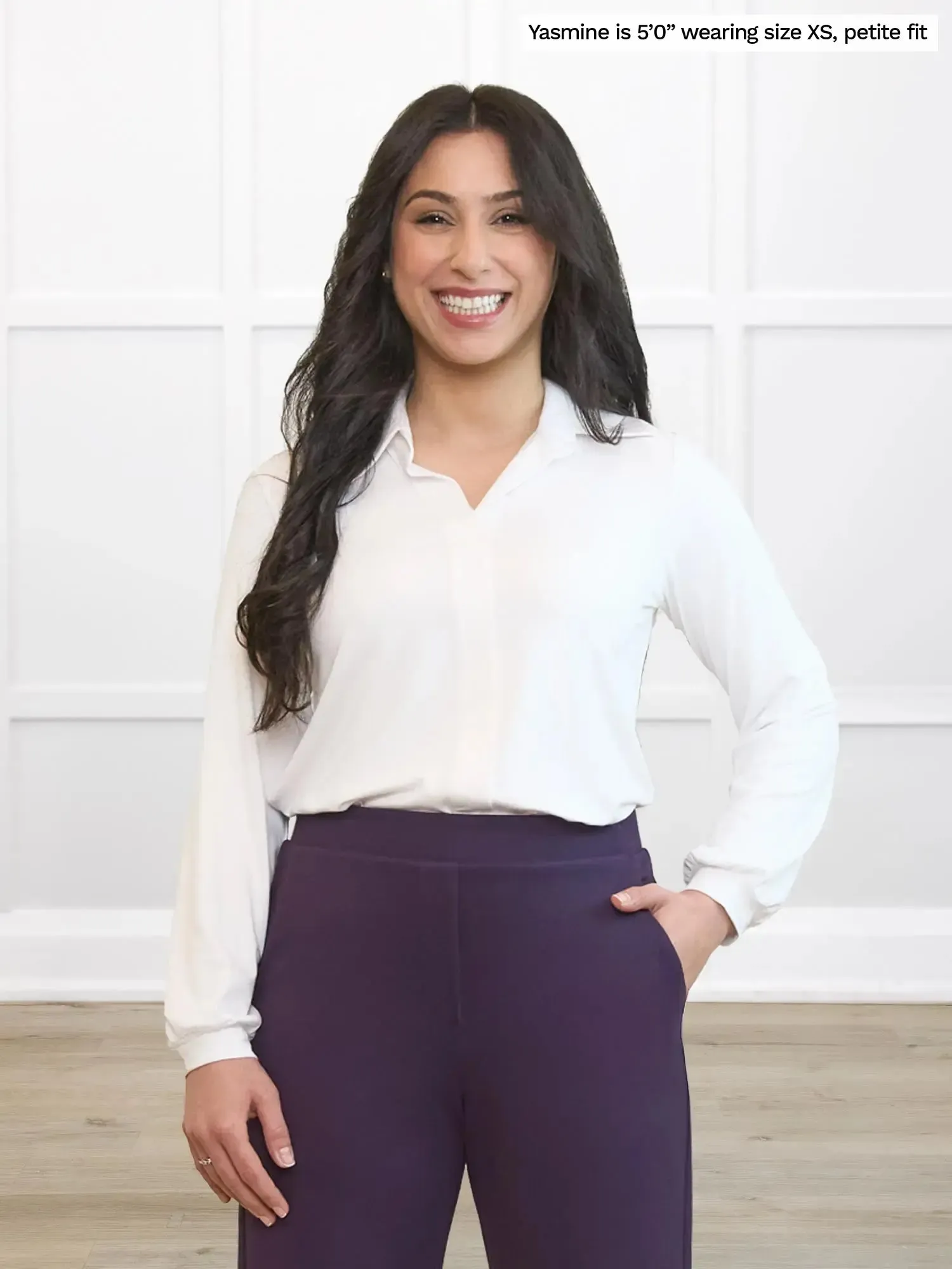 Kamaria wide leg ponte pant - FINAL SALE sold by Miik product image thumbnail 3
