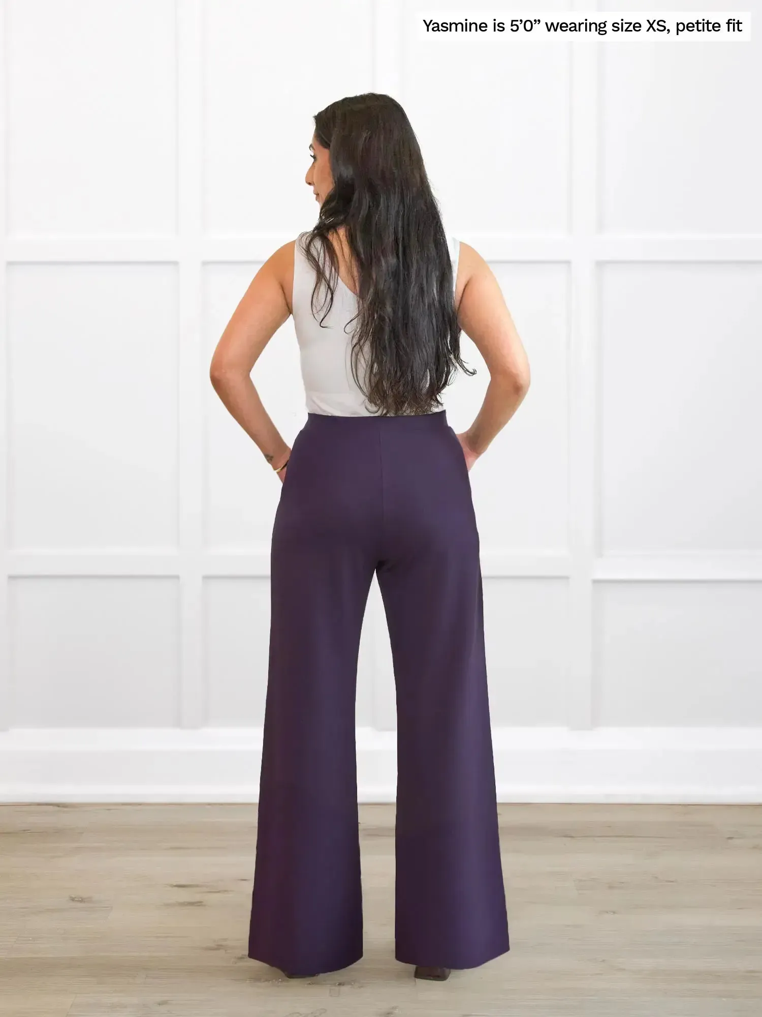 Kamaria wide leg ponte pant - FINAL SALE sold by Miik product image thumbnail 4