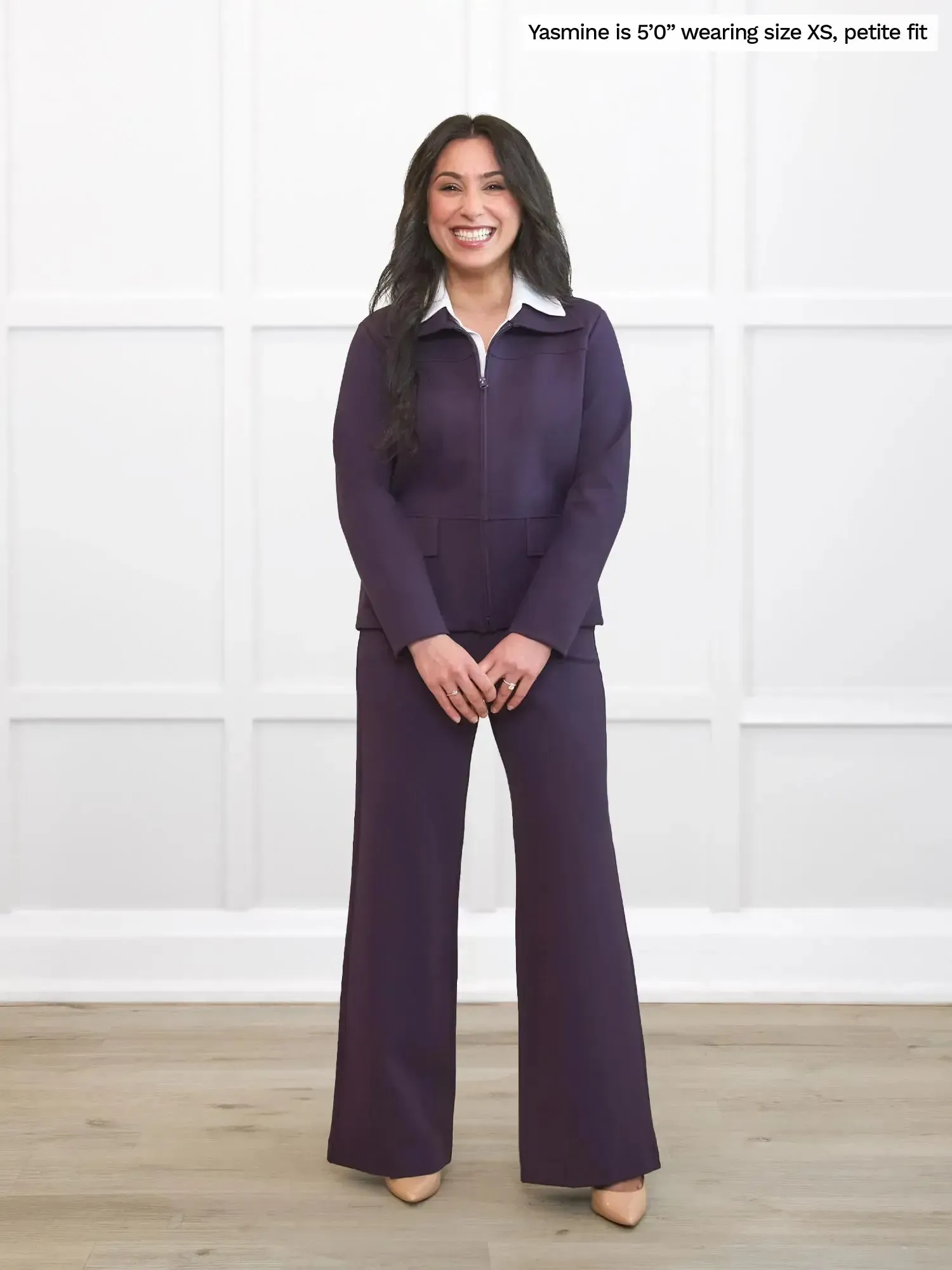 Kamaria wide leg ponte pant - FINAL SALE sold by Miik product image thumbnail 5