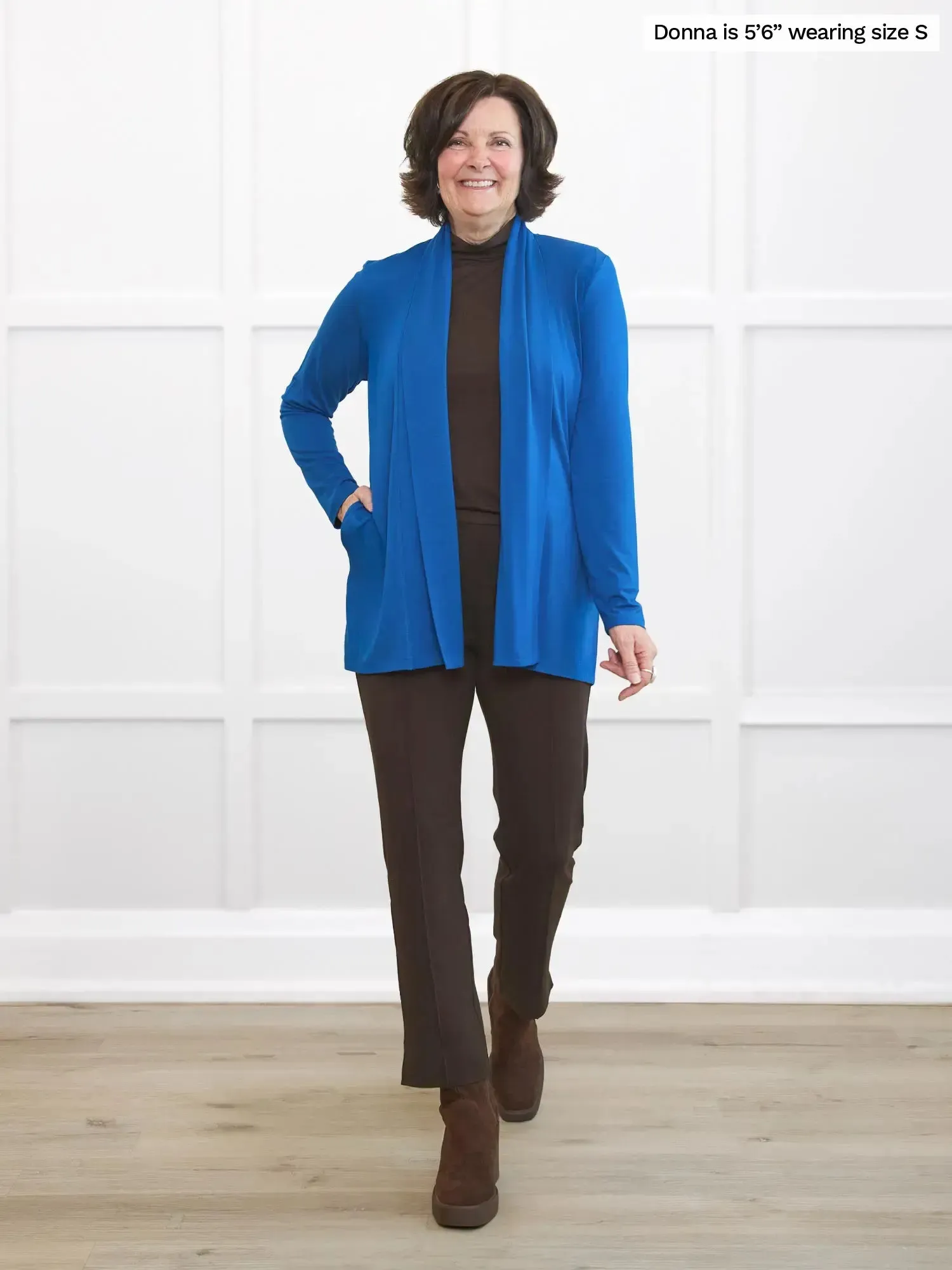 Sabina soft cardigan with pockets sold by Miik product image thumbnail 3