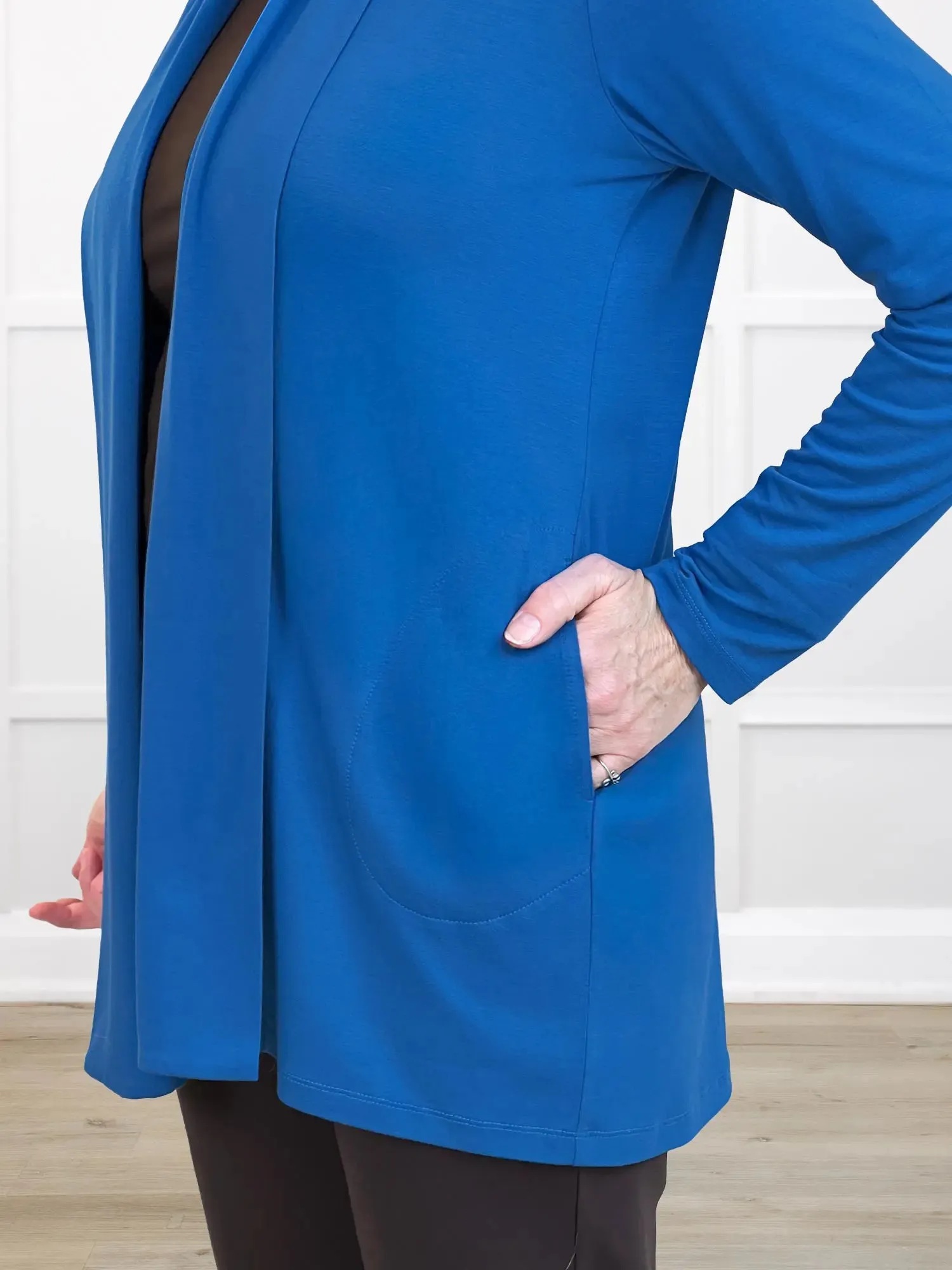 Sabina soft cardigan with pockets sold by Miik product image thumbnail 5