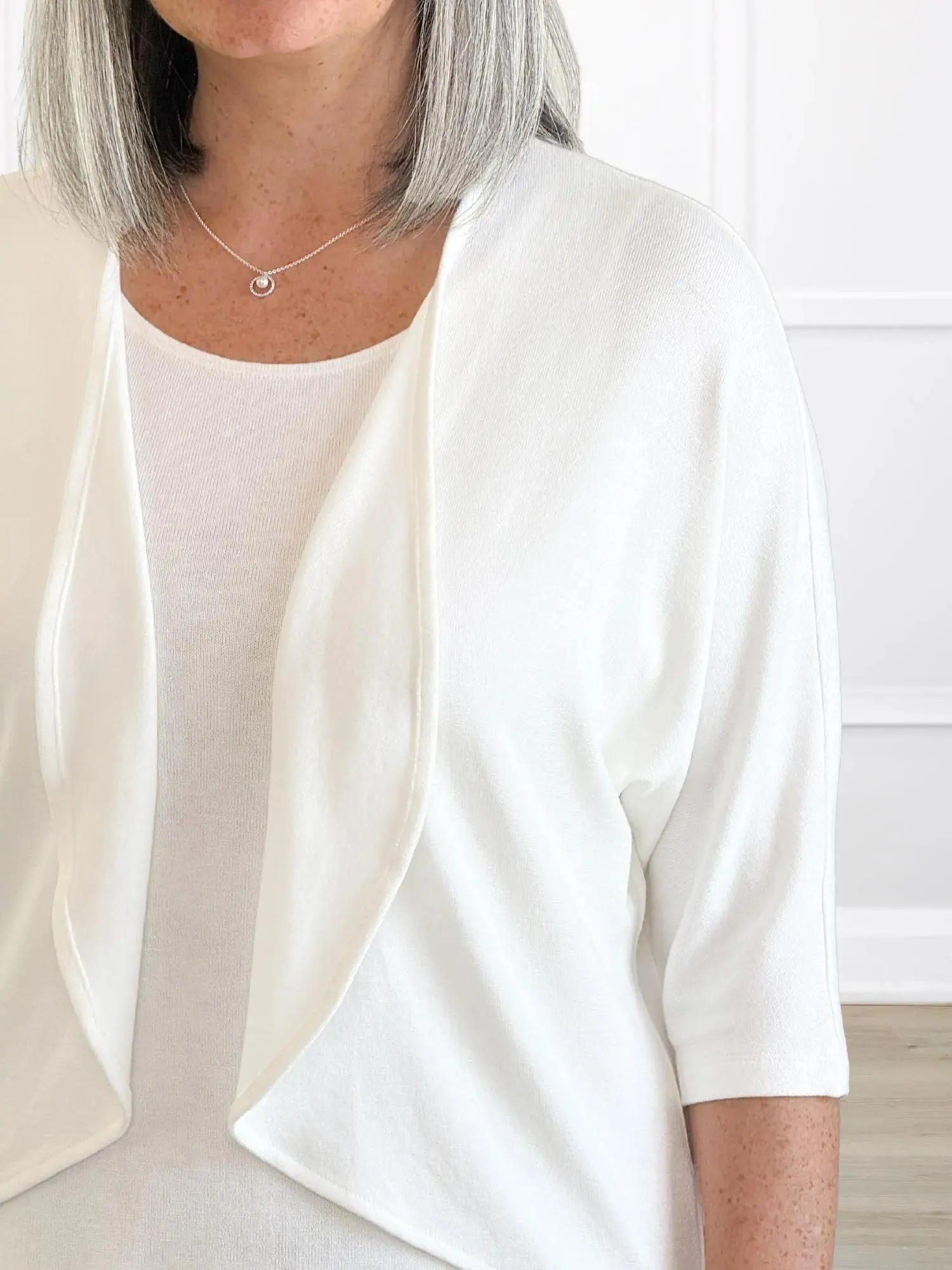 Jovi sweater knit bolero cardigan sold by Miik product image thumbnail 2
