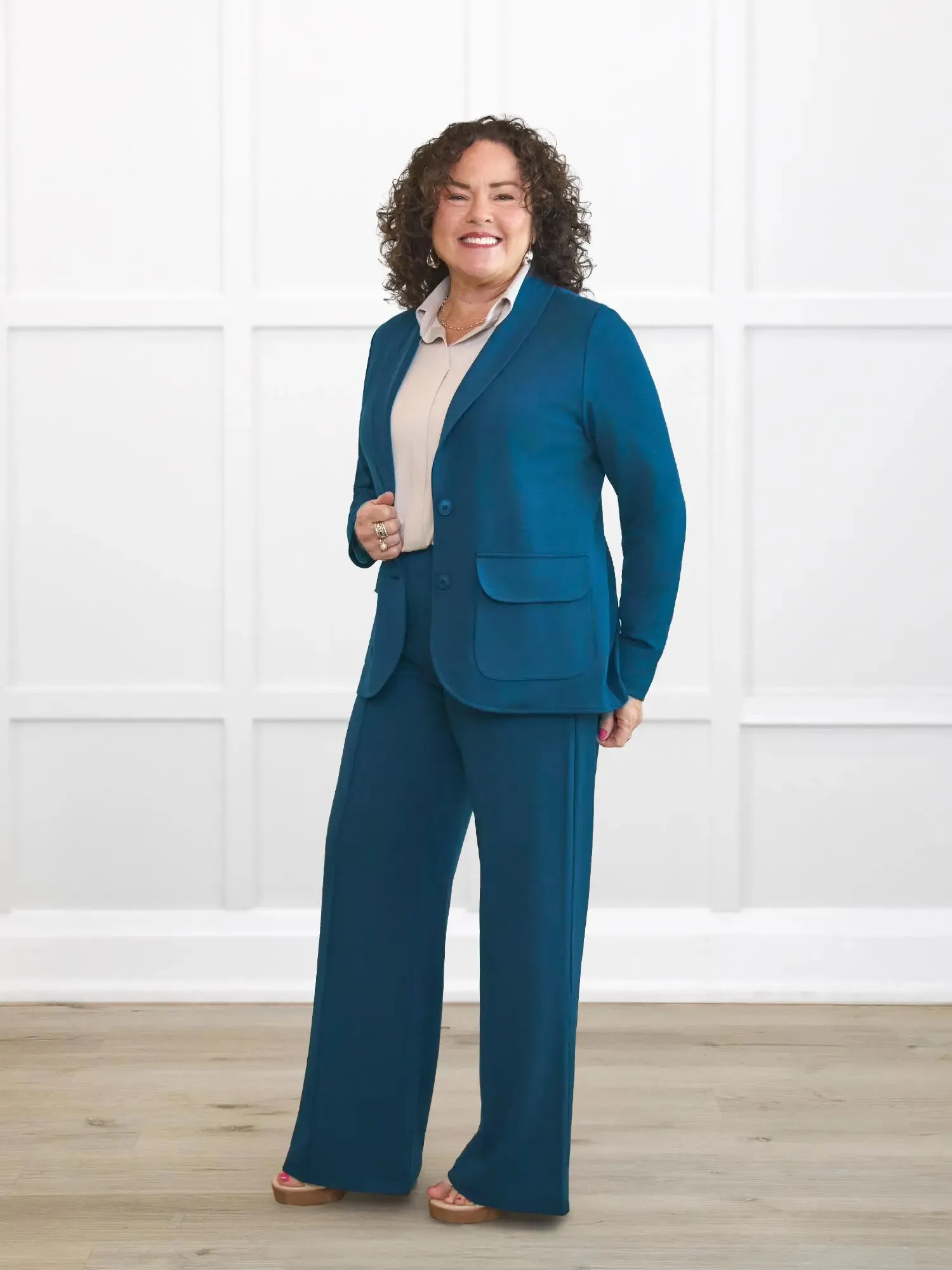 Jessica machine washable ponte blazer sold by Miik product image thumbnail 5