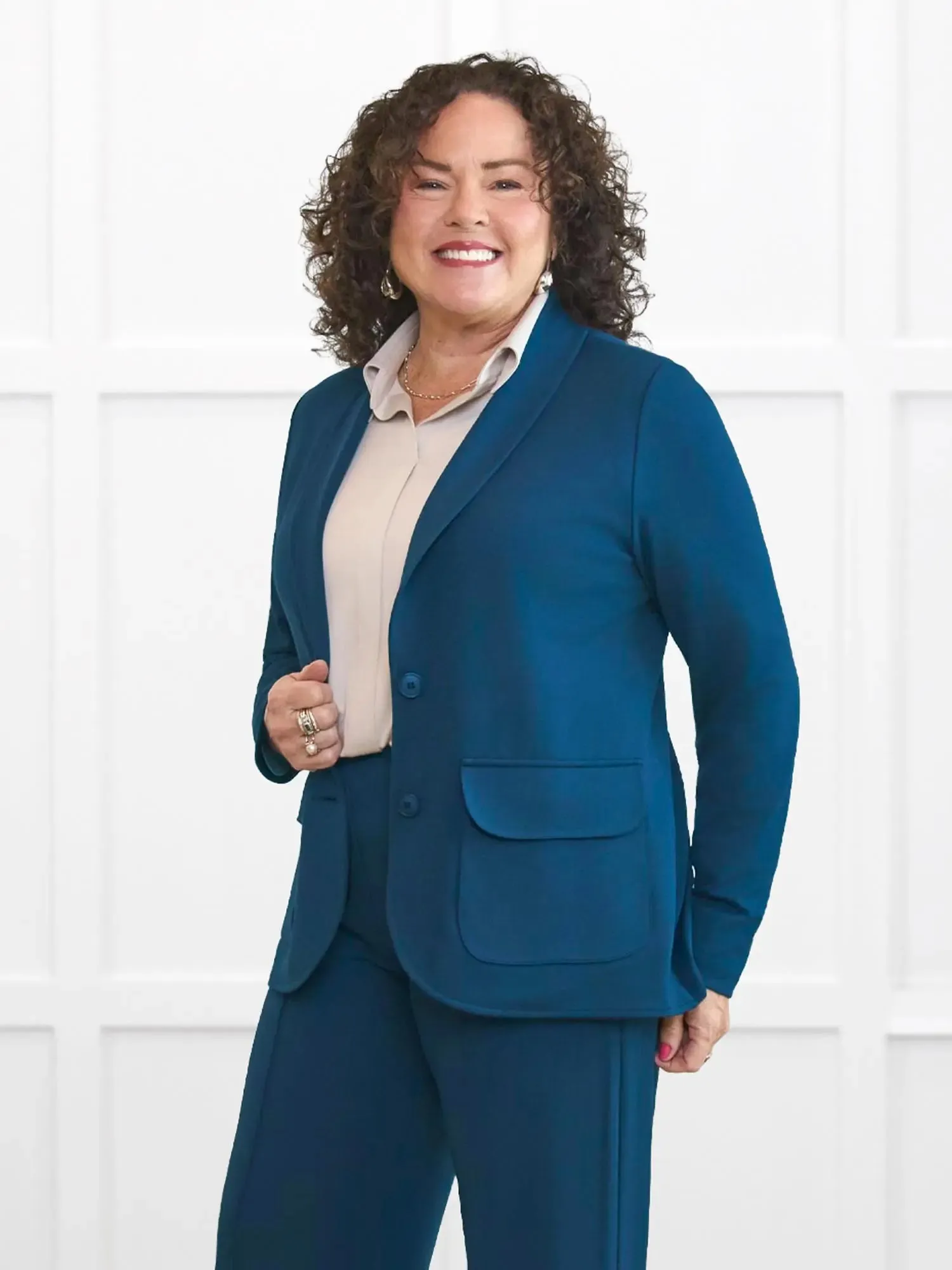 Jessica machine washable ponte blazer sold by Miik product image thumbnail 3
