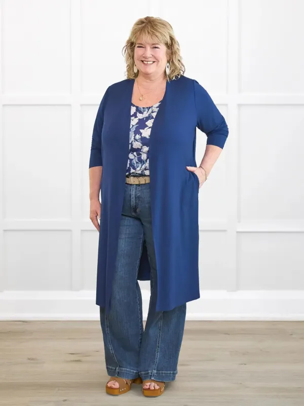 Larissa duster cardigan with pockets - FINAL SALE | PLUS made by Miik