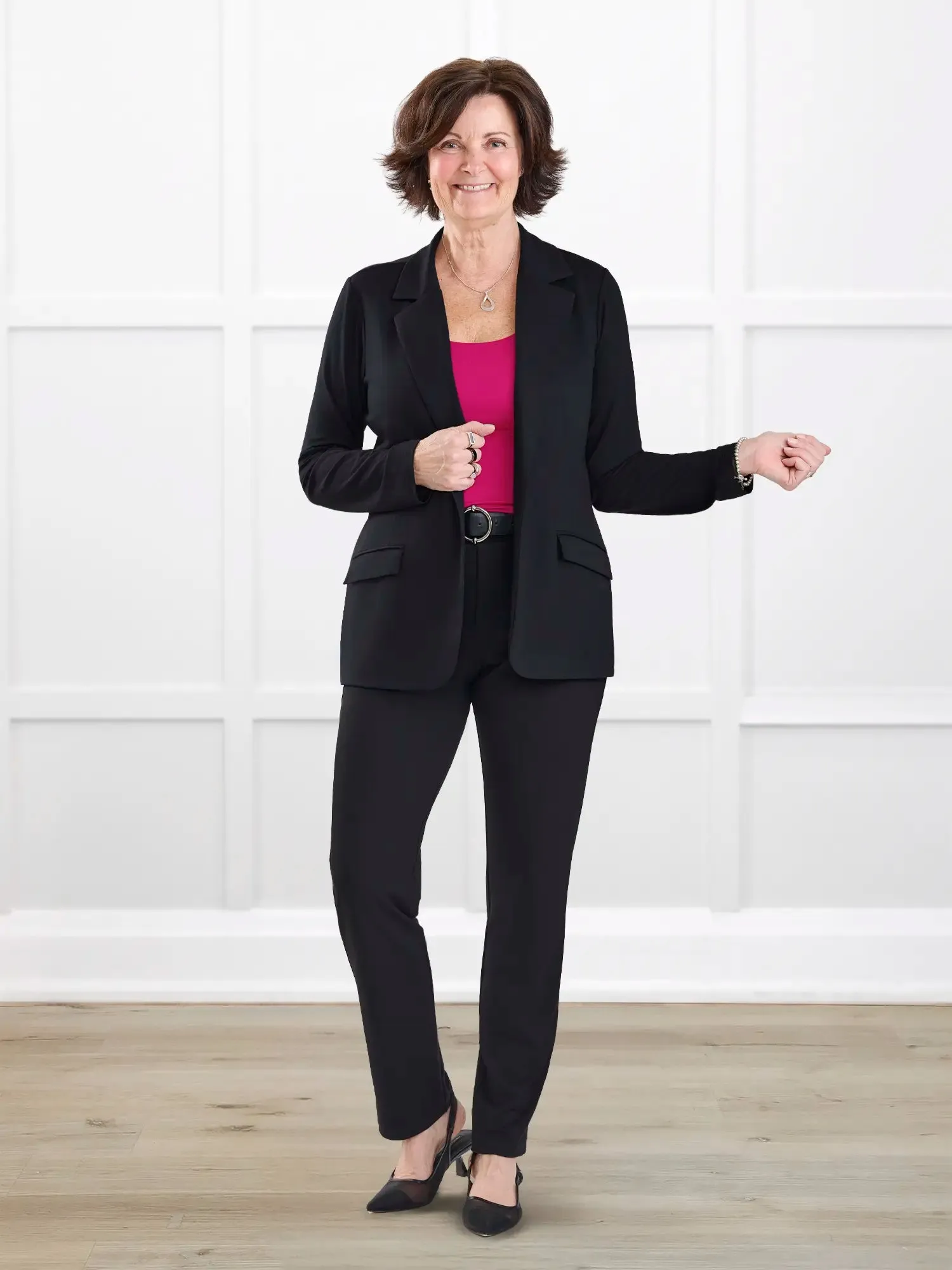 Asia mid-rise slim pant | PETITE sold by Miik product image thumbnail 4