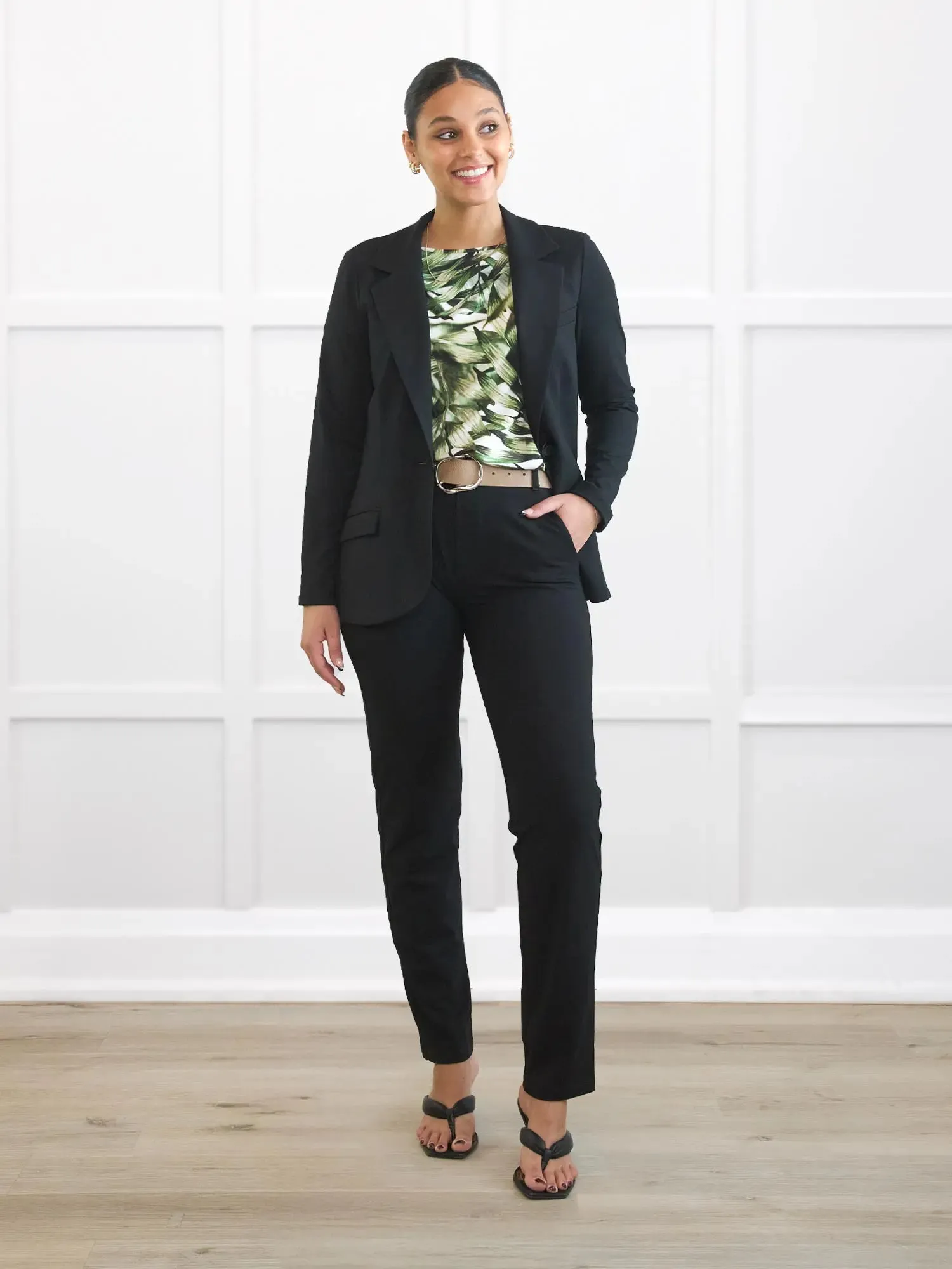 Asia mid-rise slim pant | PETITE sold by Miik product image thumbnail 5