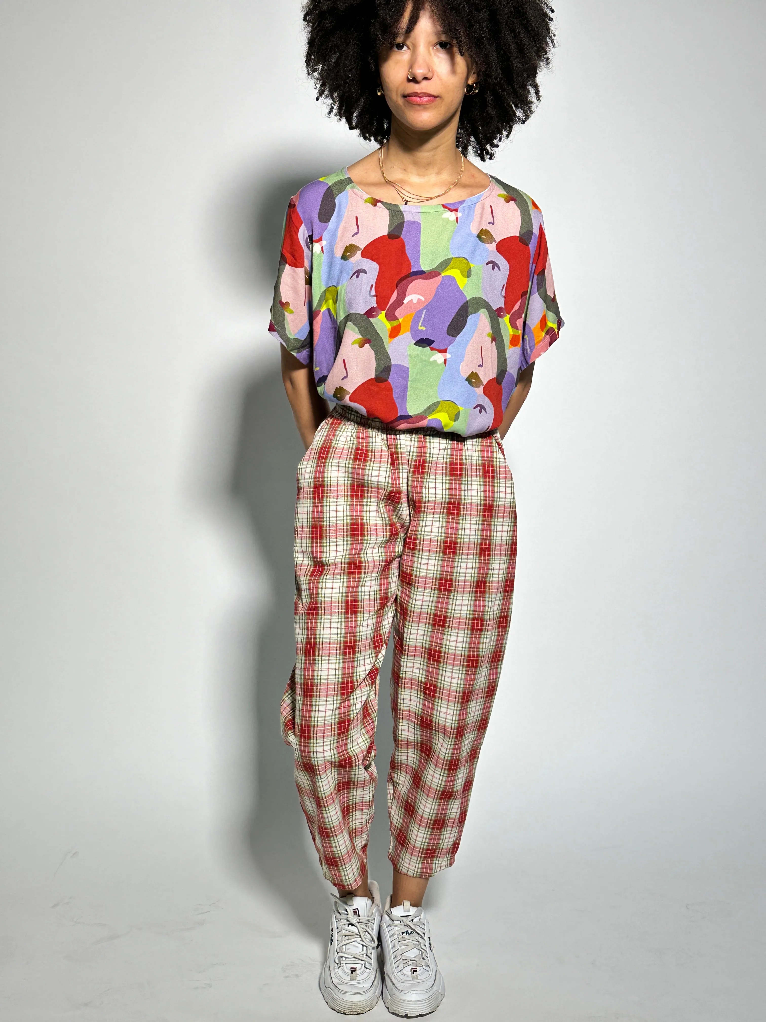 Red Line Relief Pant sold by Oge Ajibe product image thumbnail 5