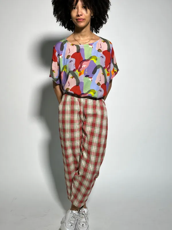 Red Line Relief Pant sold by Oge Ajibe