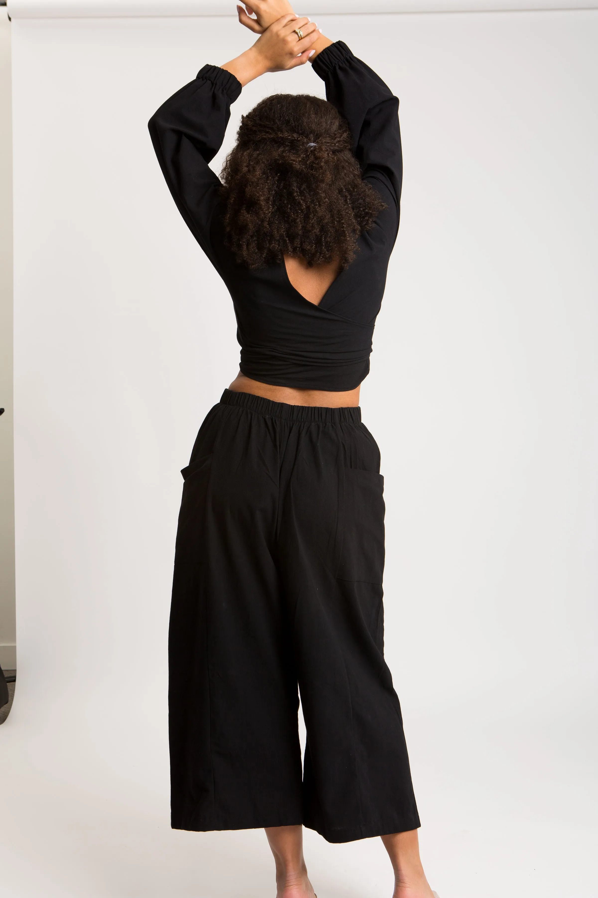 Cotton Black Peace Pant sold by Oge Ajibe product image thumbnail 5